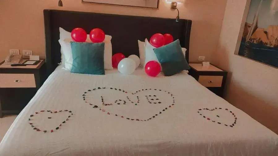 Bed in Steigenberger Resort Achti Bed in Steigenberger Resort Achti