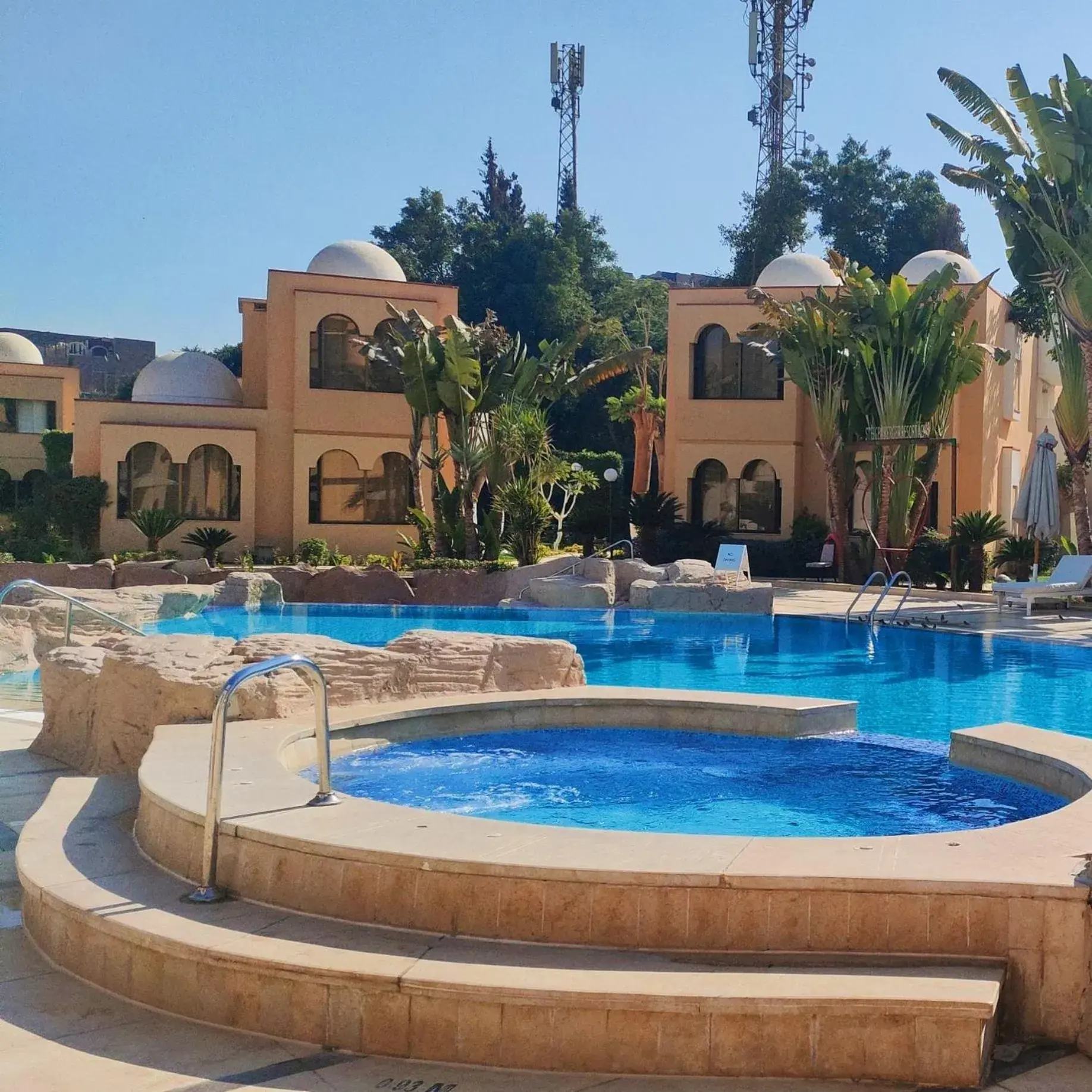 Property building in Steigenberger Resort Achti Property building in Steigenberger Resort Achti