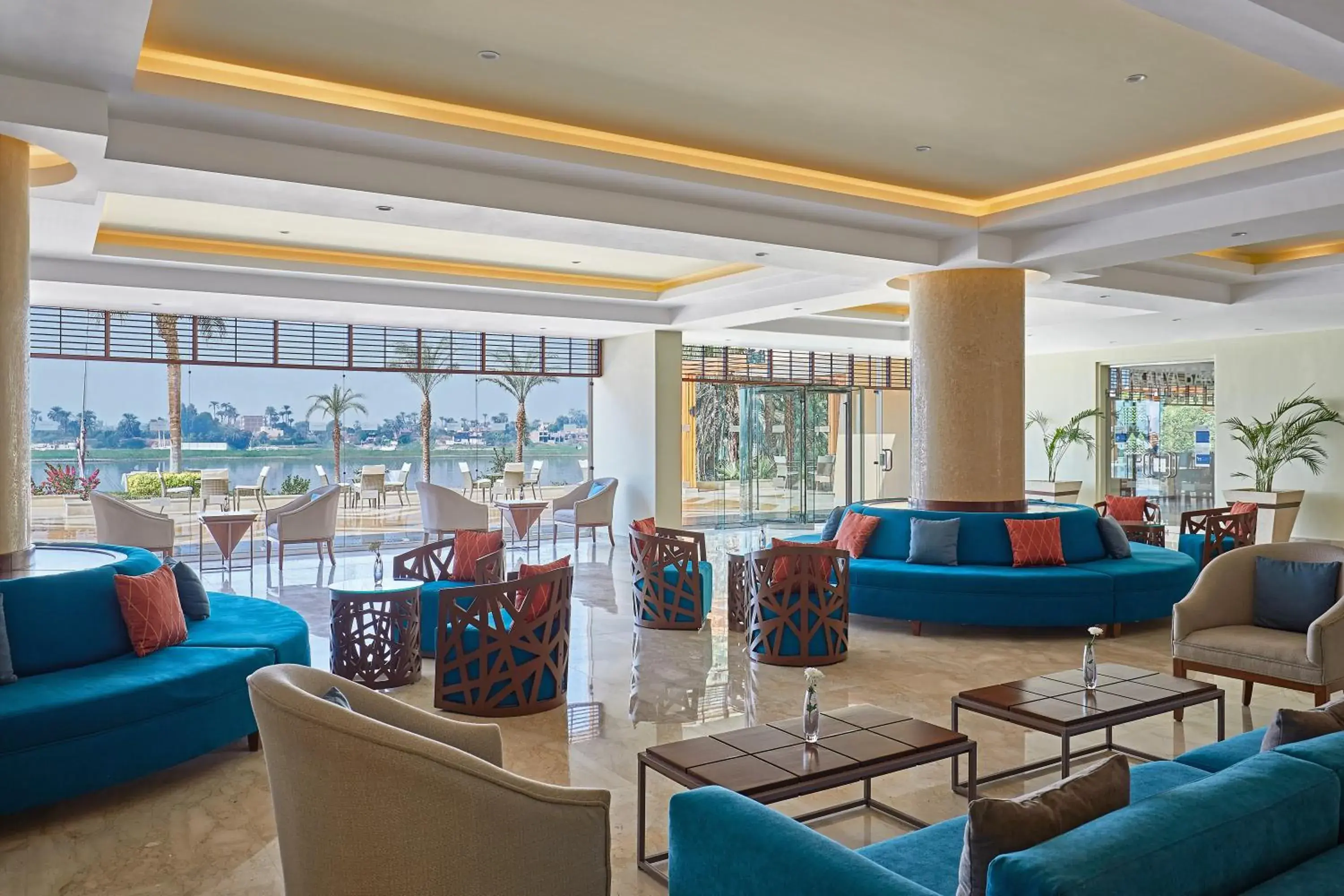 Lobby or reception in Steigenberger Resort Achti Lobby or reception in Steigenberger Resort Achti