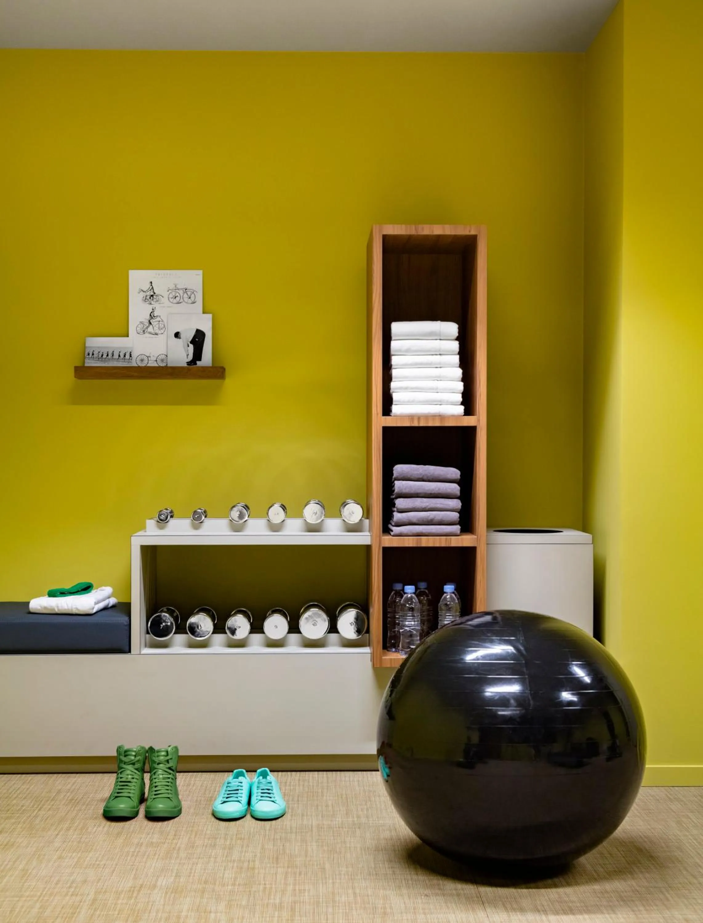 Fitness centre/facilities in OKKO Hotels Cannes Centre