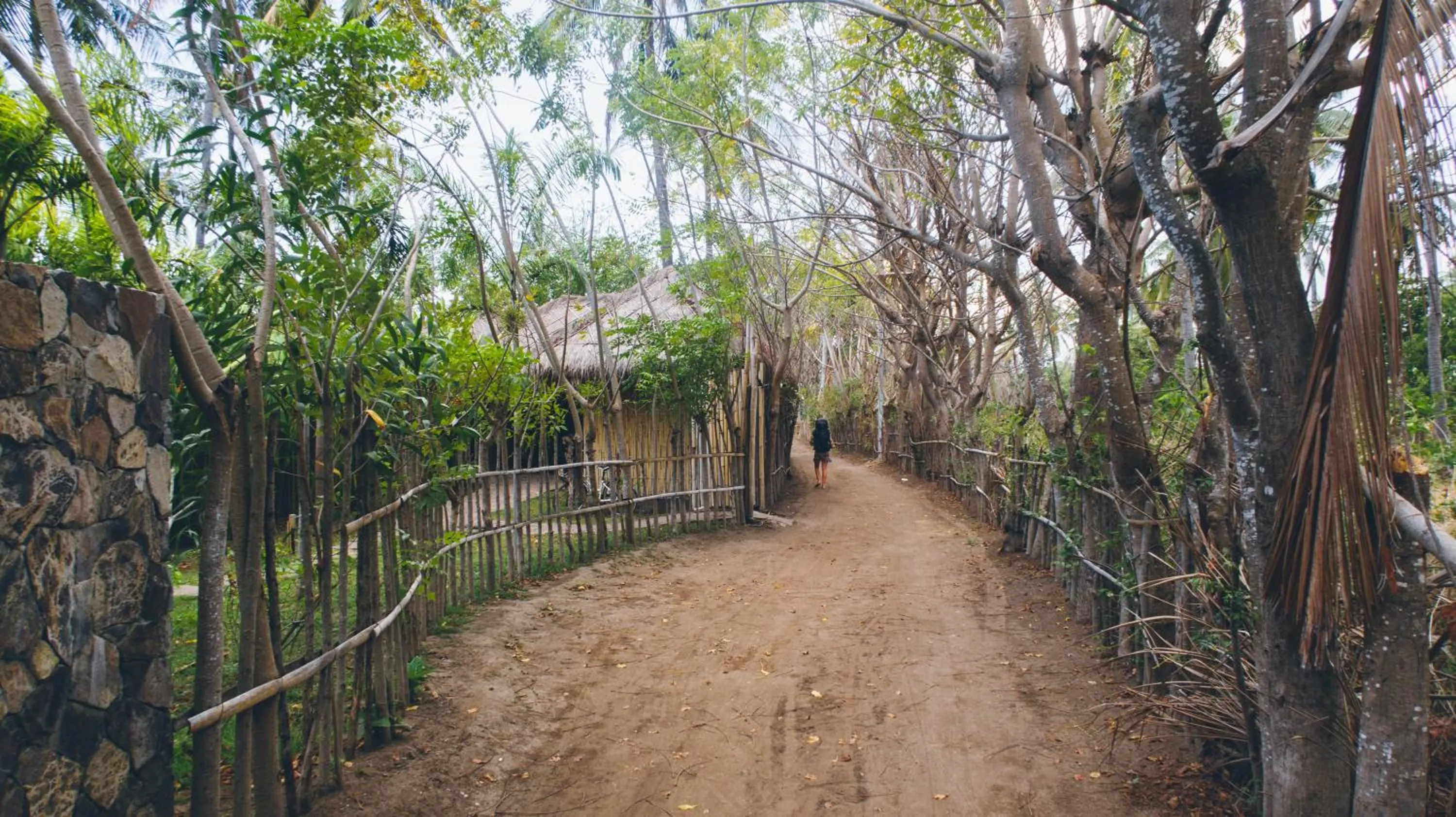 Natural landscape in Pondok Linda