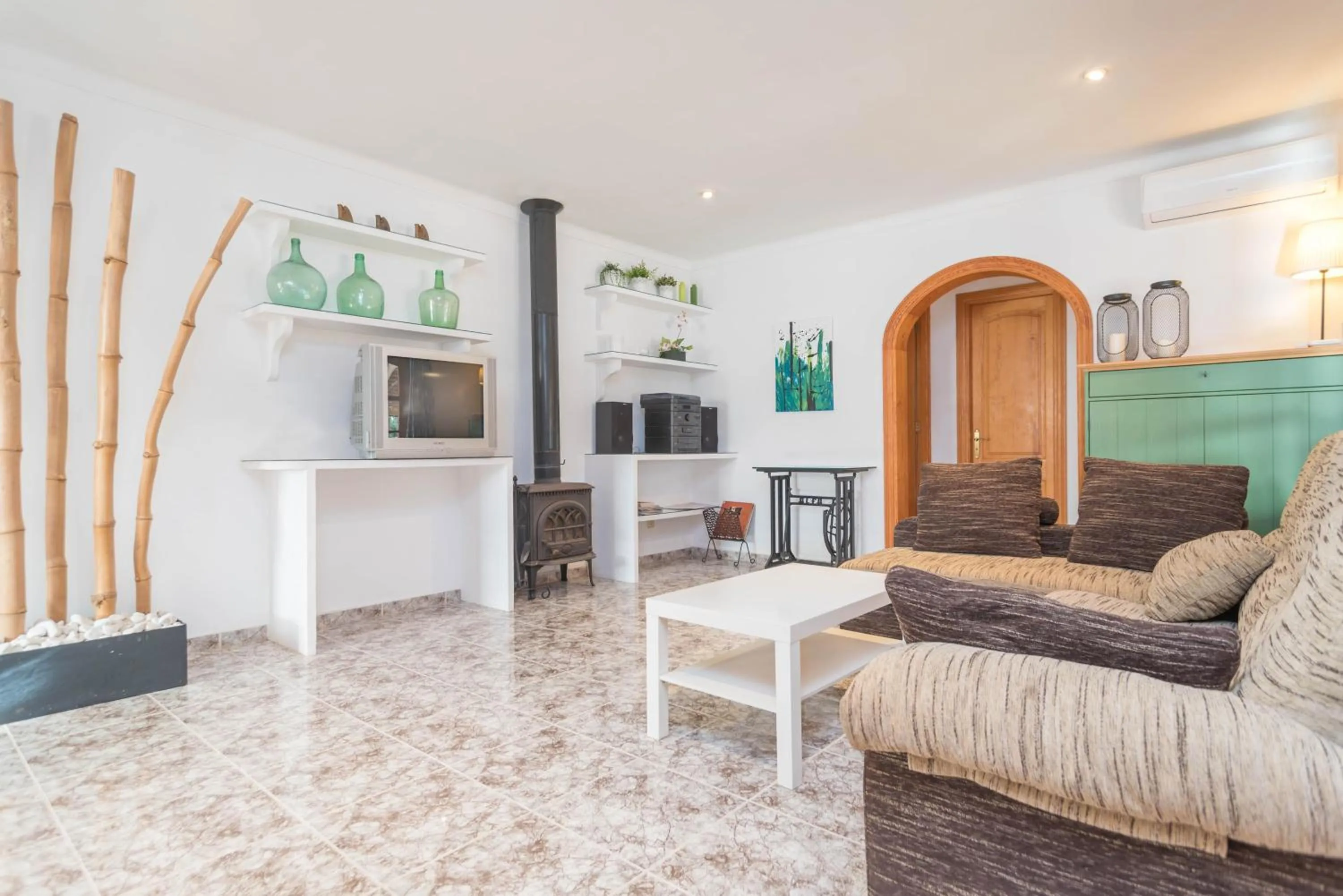 Living room in Ca'n Canastro