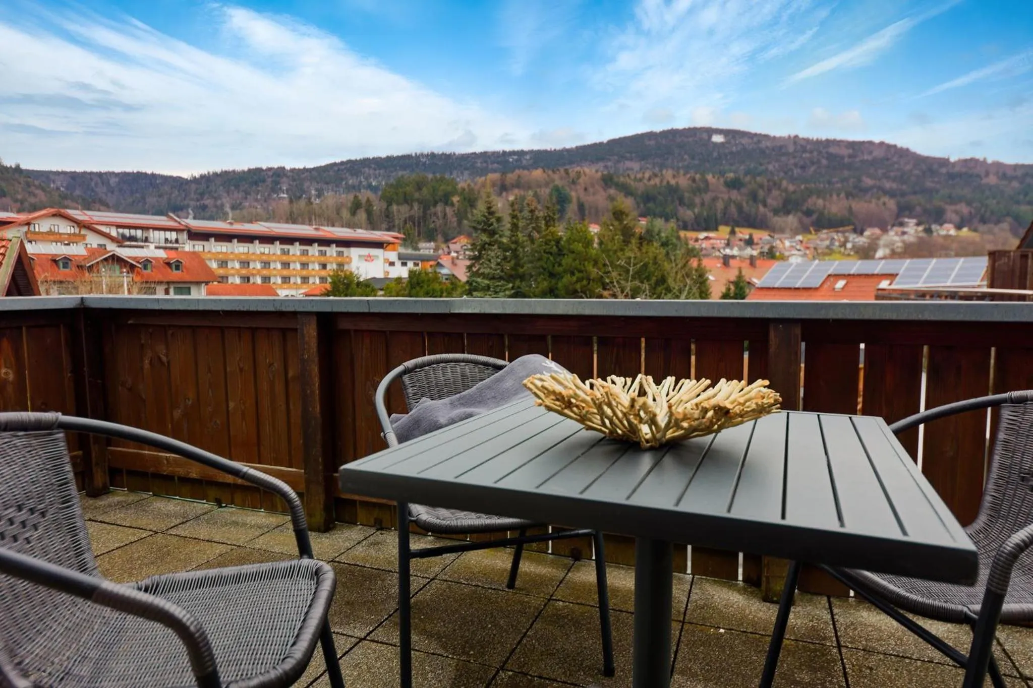 Balcony/Terrace in Appart-Hotel Wildererstuben