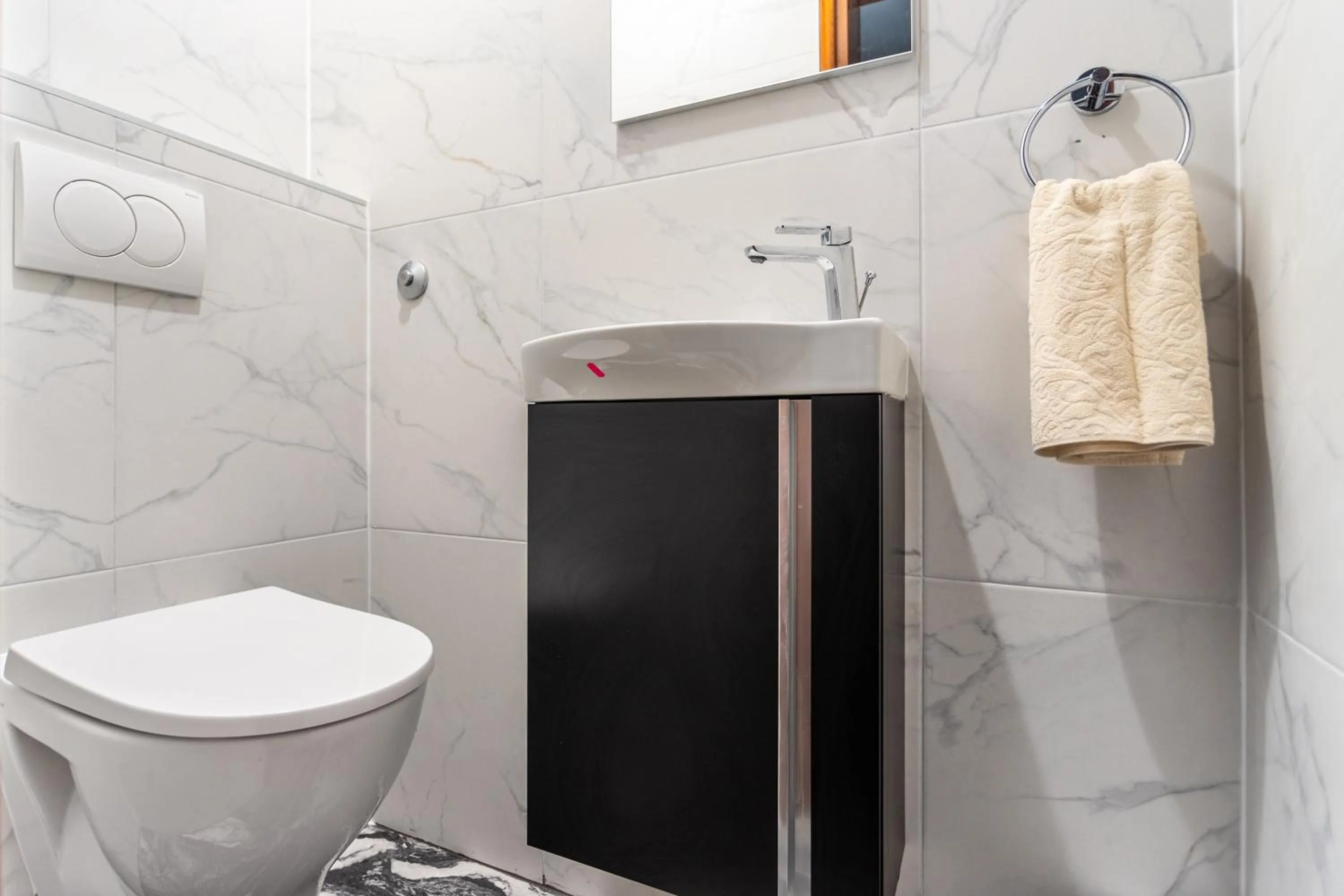 Toilet in Villa Violeta with the sea view, 3 min walk to the beach