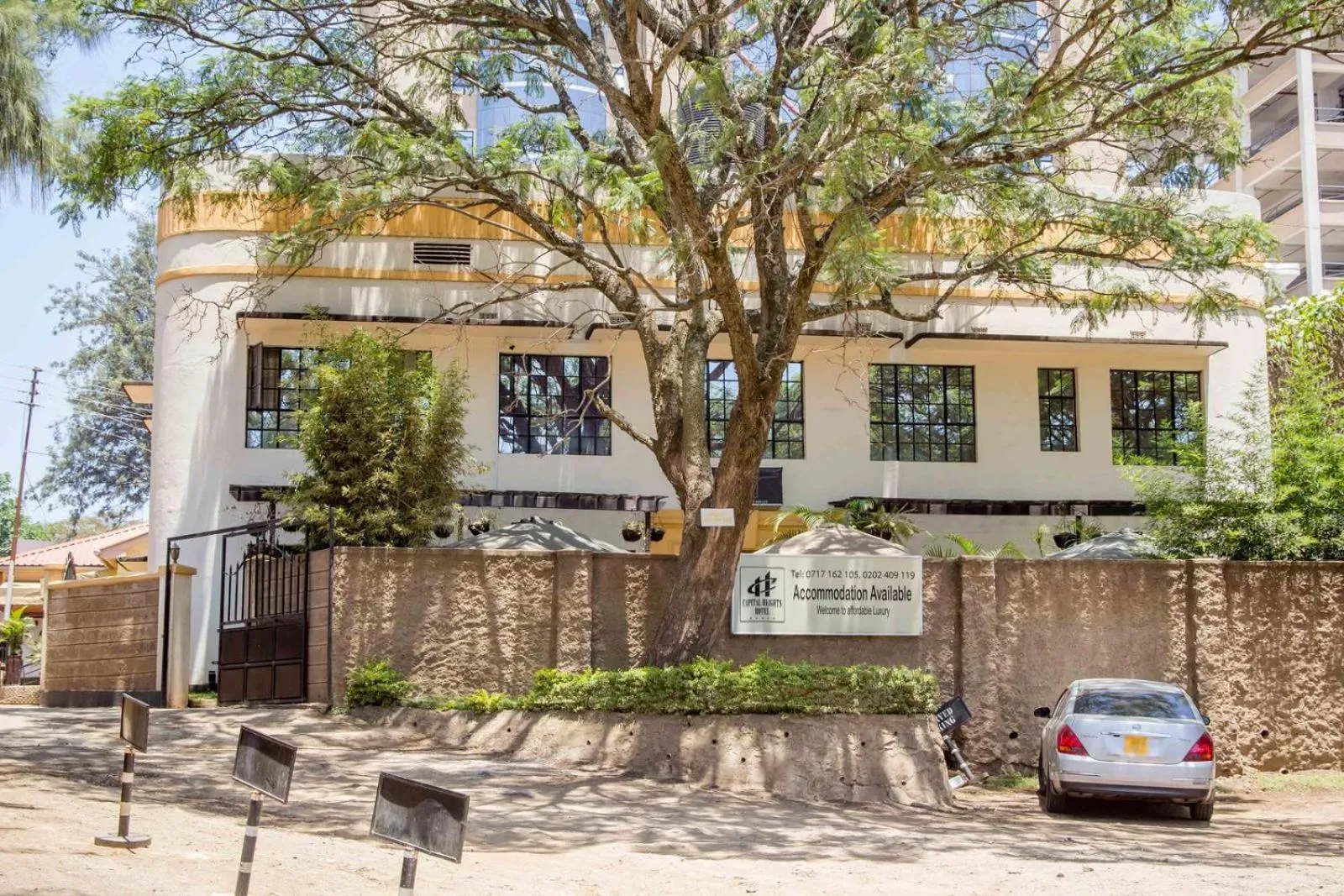 Property building in Capital Heights Hotel