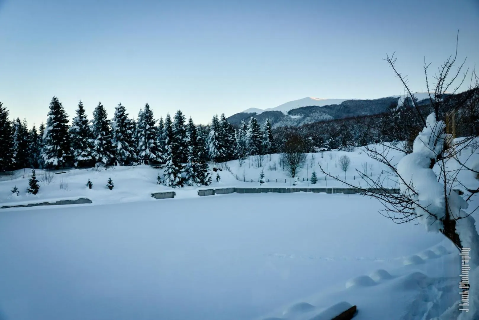 Winter in Naoussa Mountain Resort