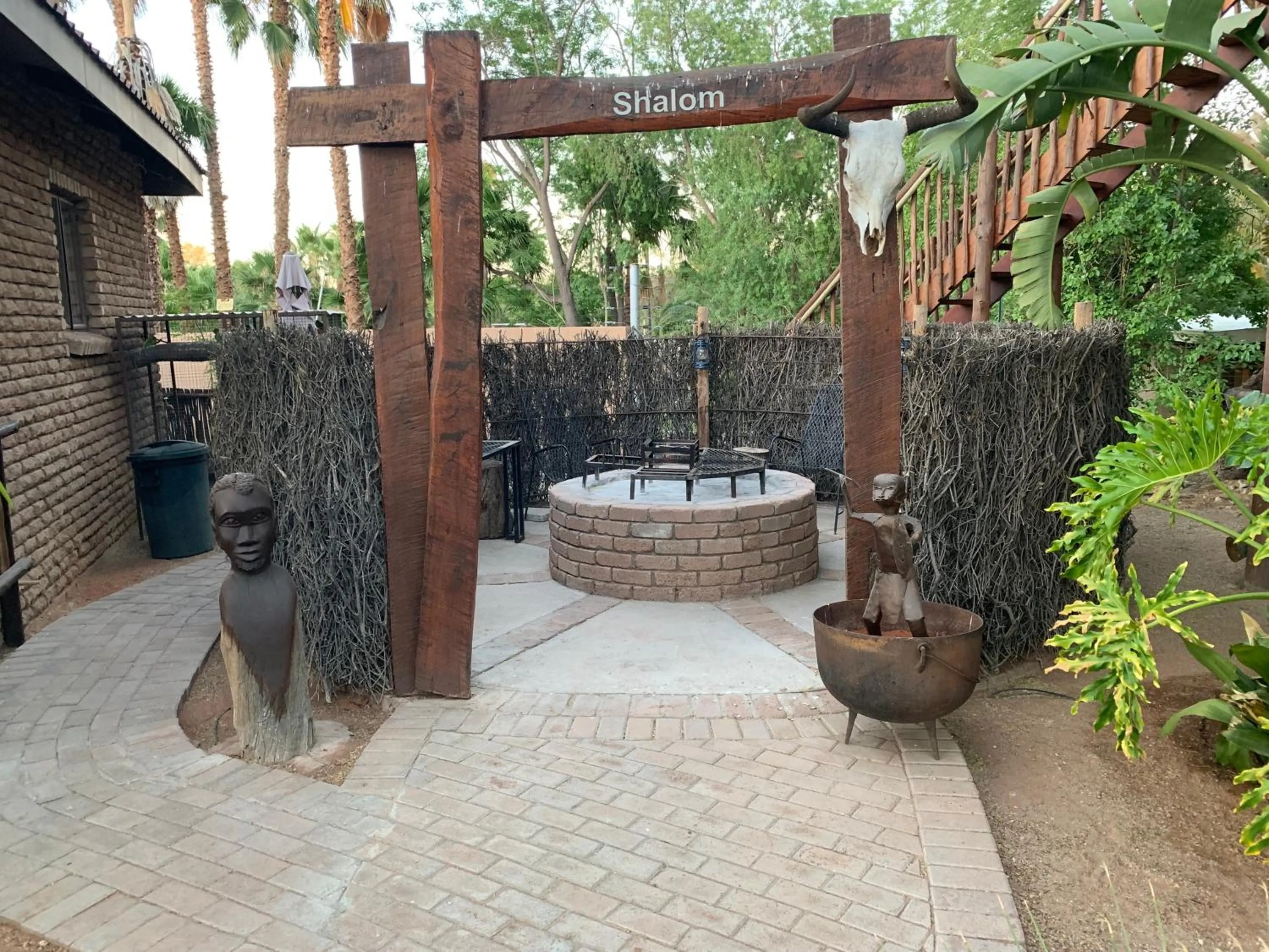 BBQ facilities in Country Lodge