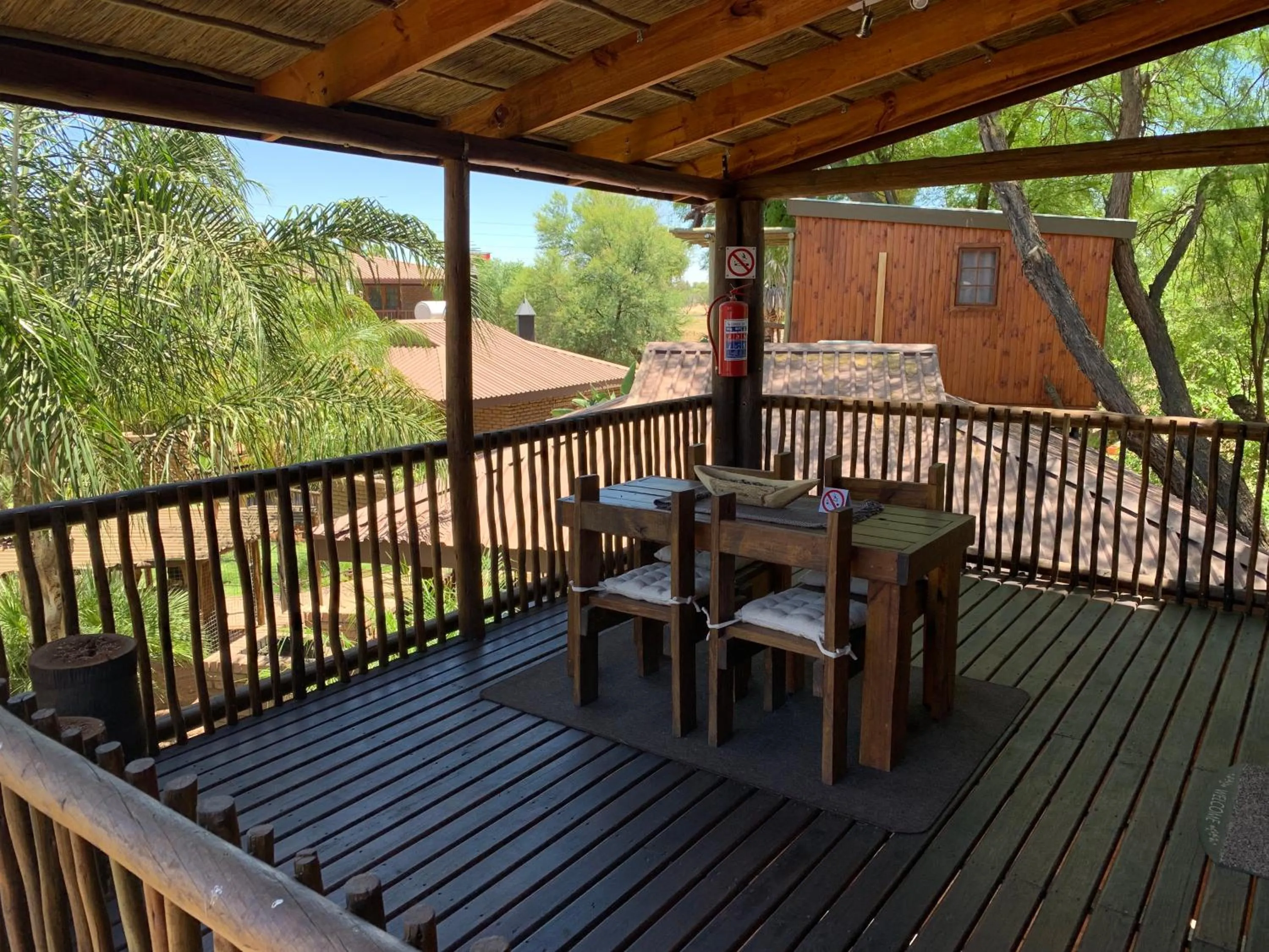 Balcony/Terrace in Country Lodge