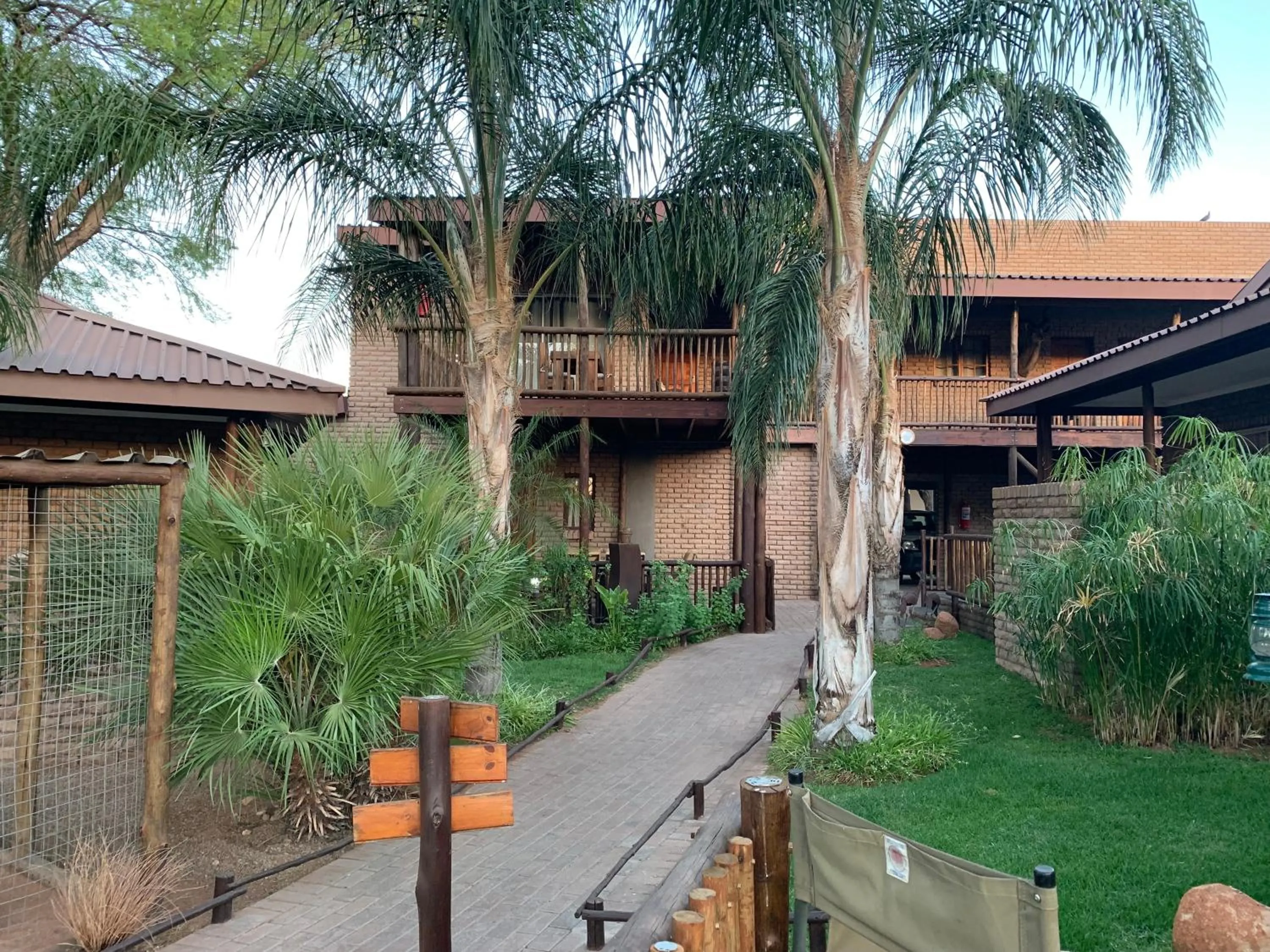 Garden in Country Lodge