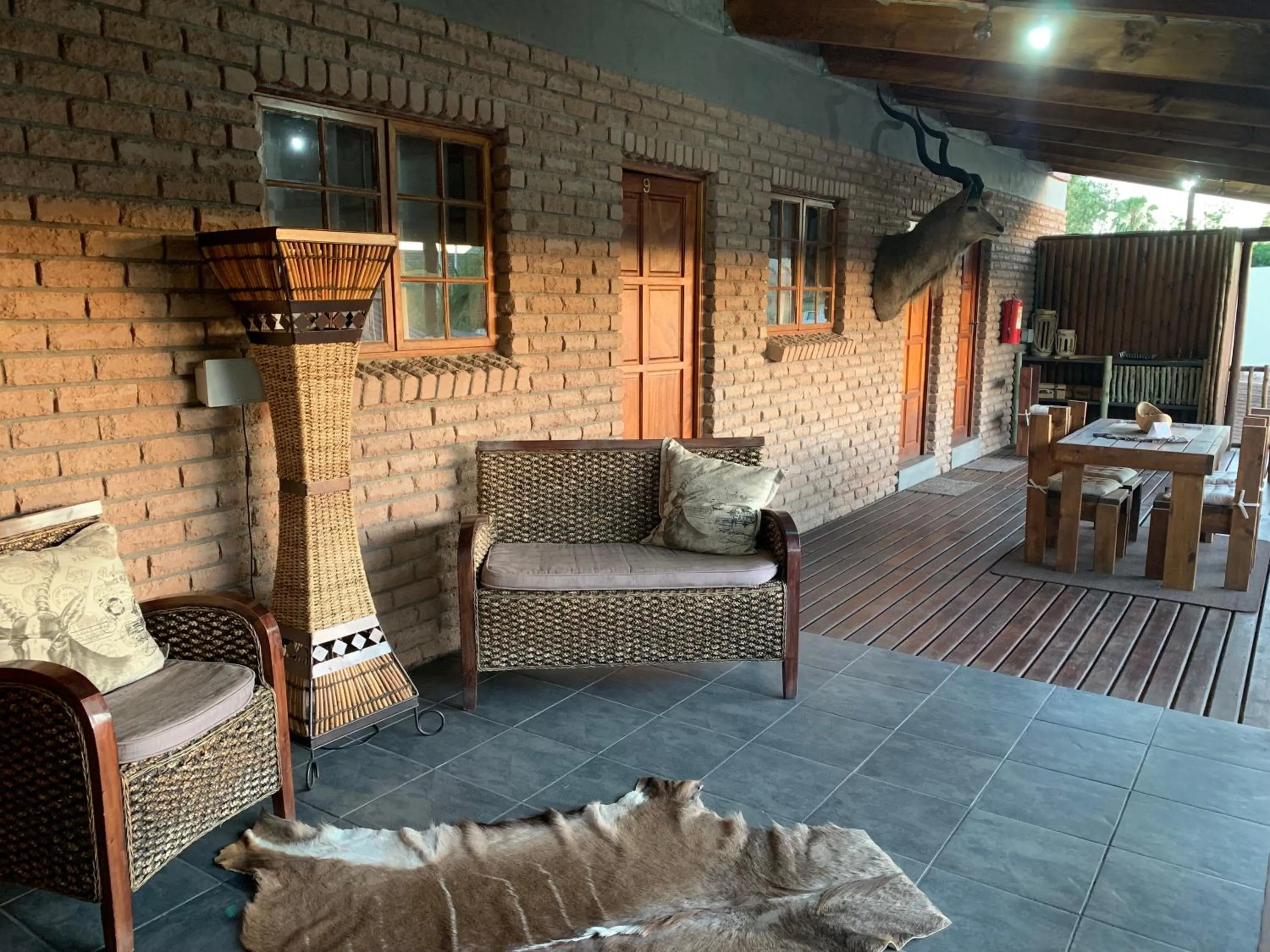 Seating area in Country Lodge