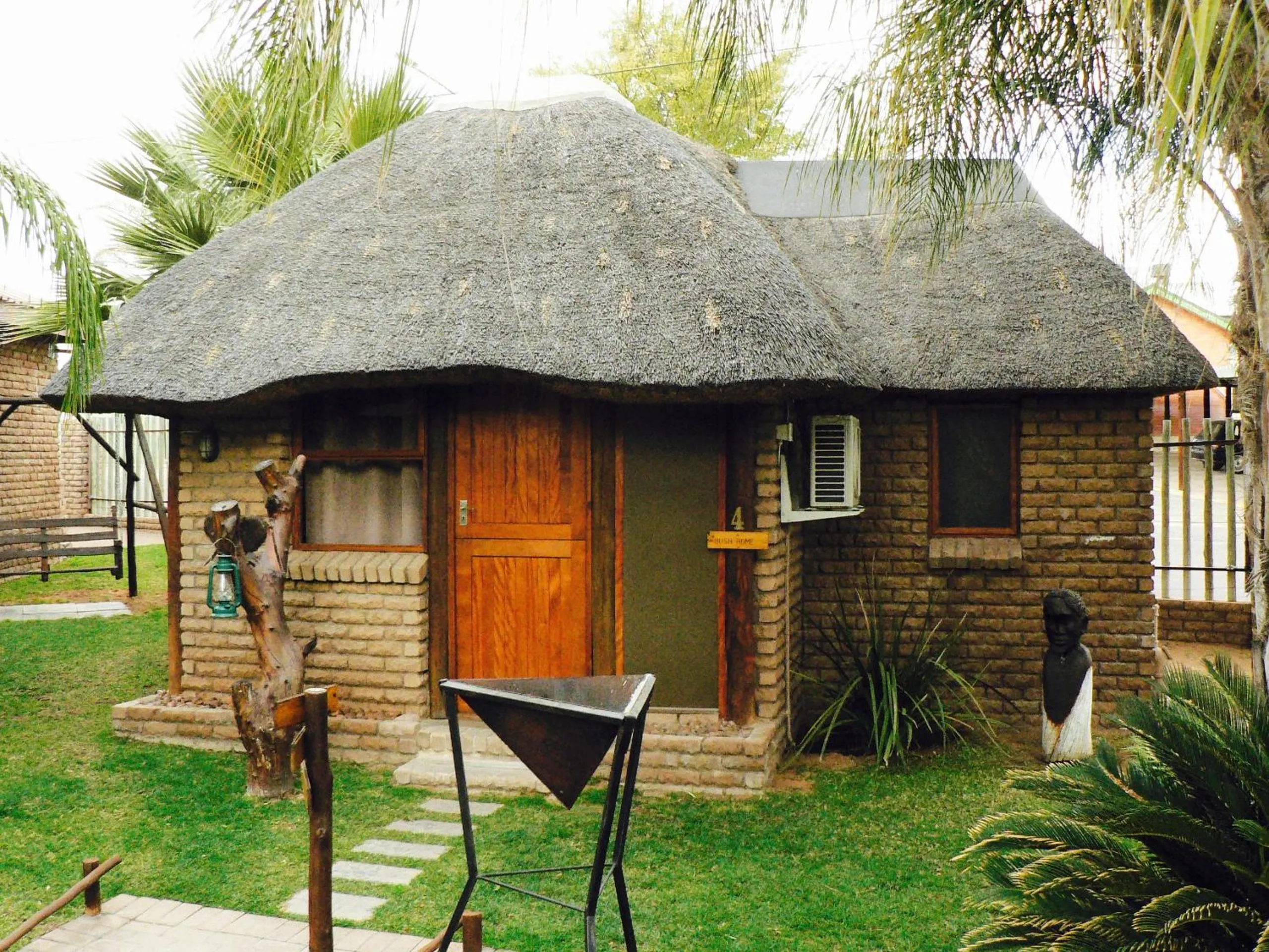 Garden view in Country Lodge
