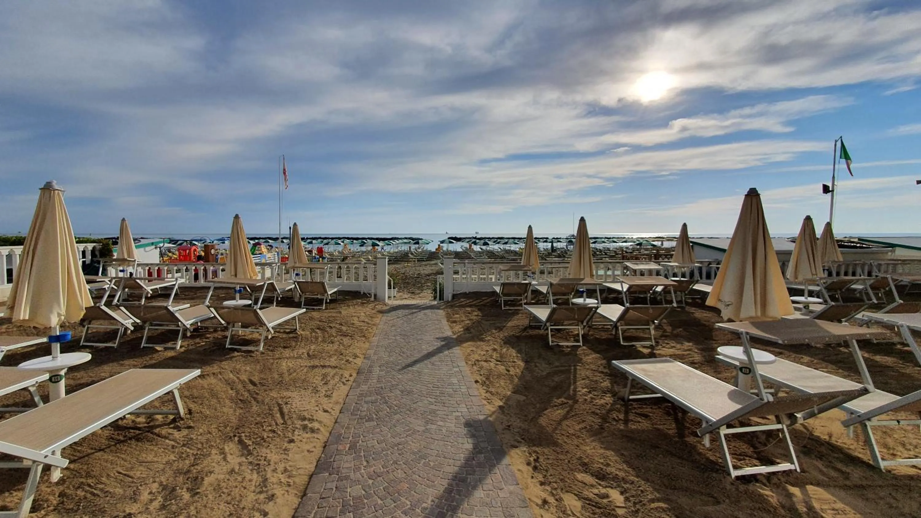 Beach in Hotel Rosa Maria Elite