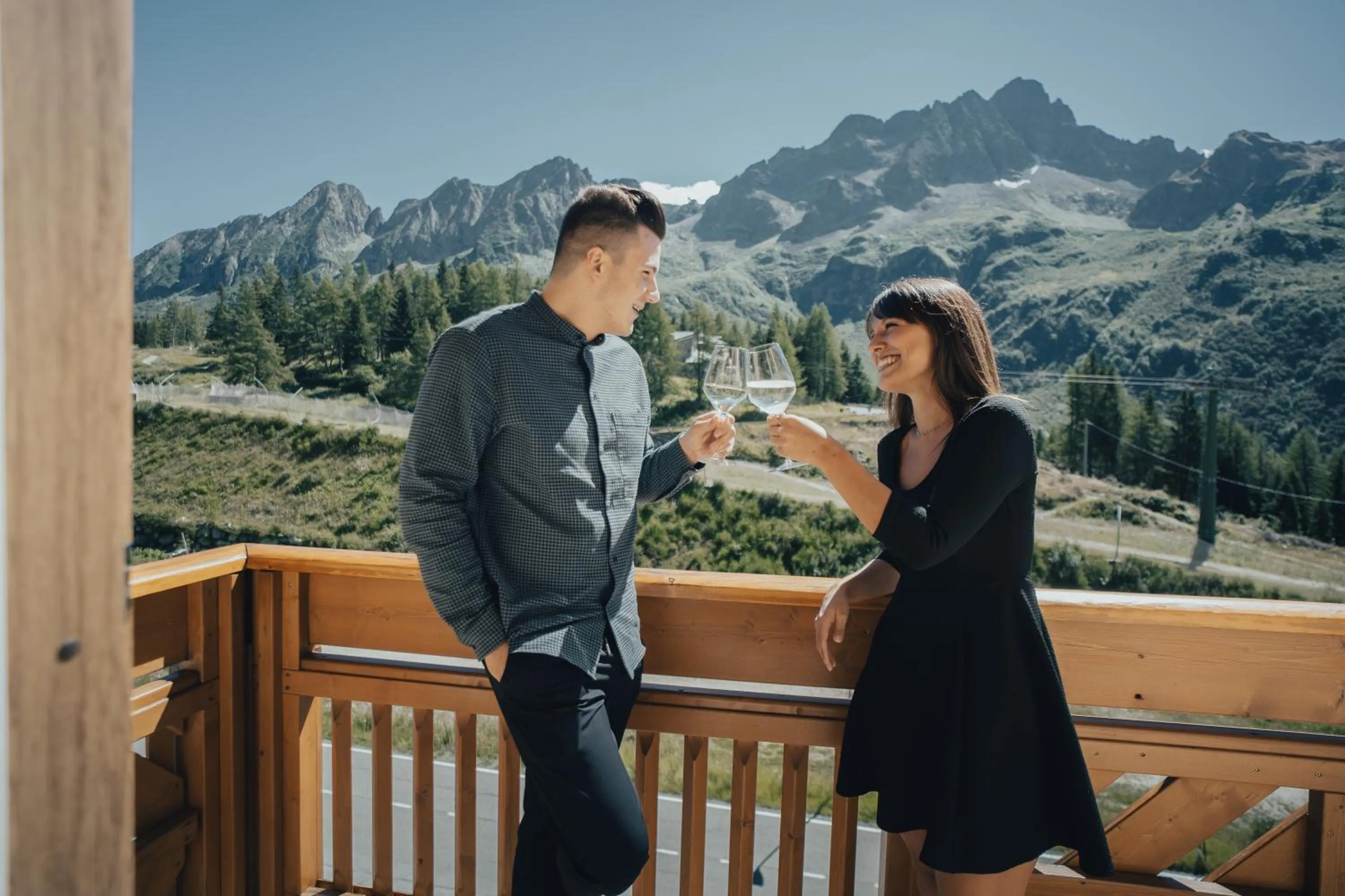 Mountain view in Hotel Bezzi