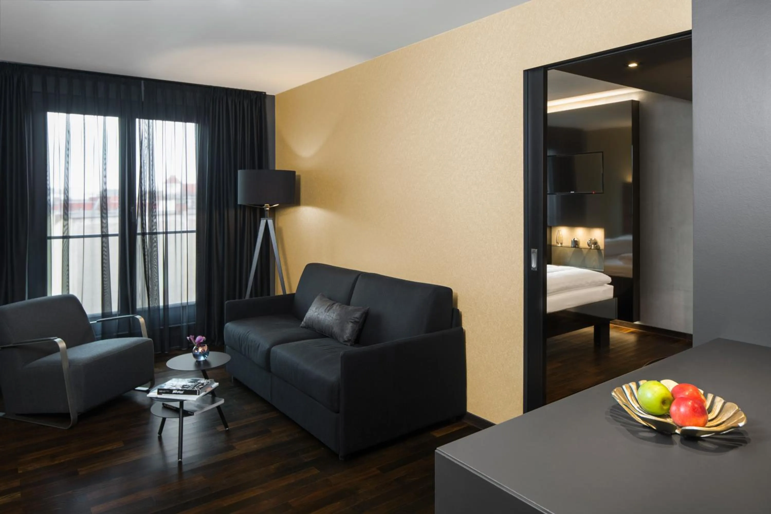 Living room in Hotel ZOE by AMANO