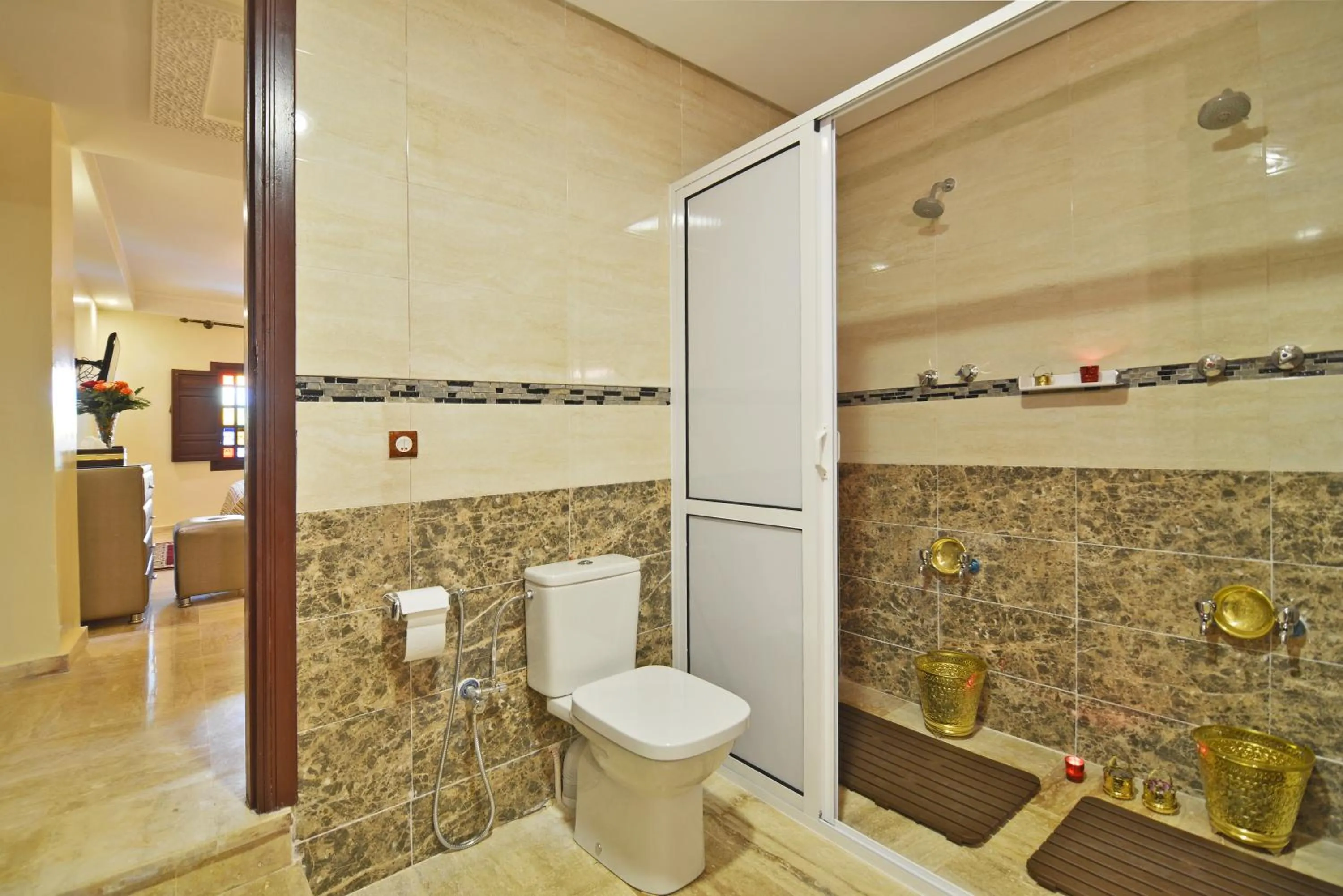 Bathroom in Hôtel BLUE SKY