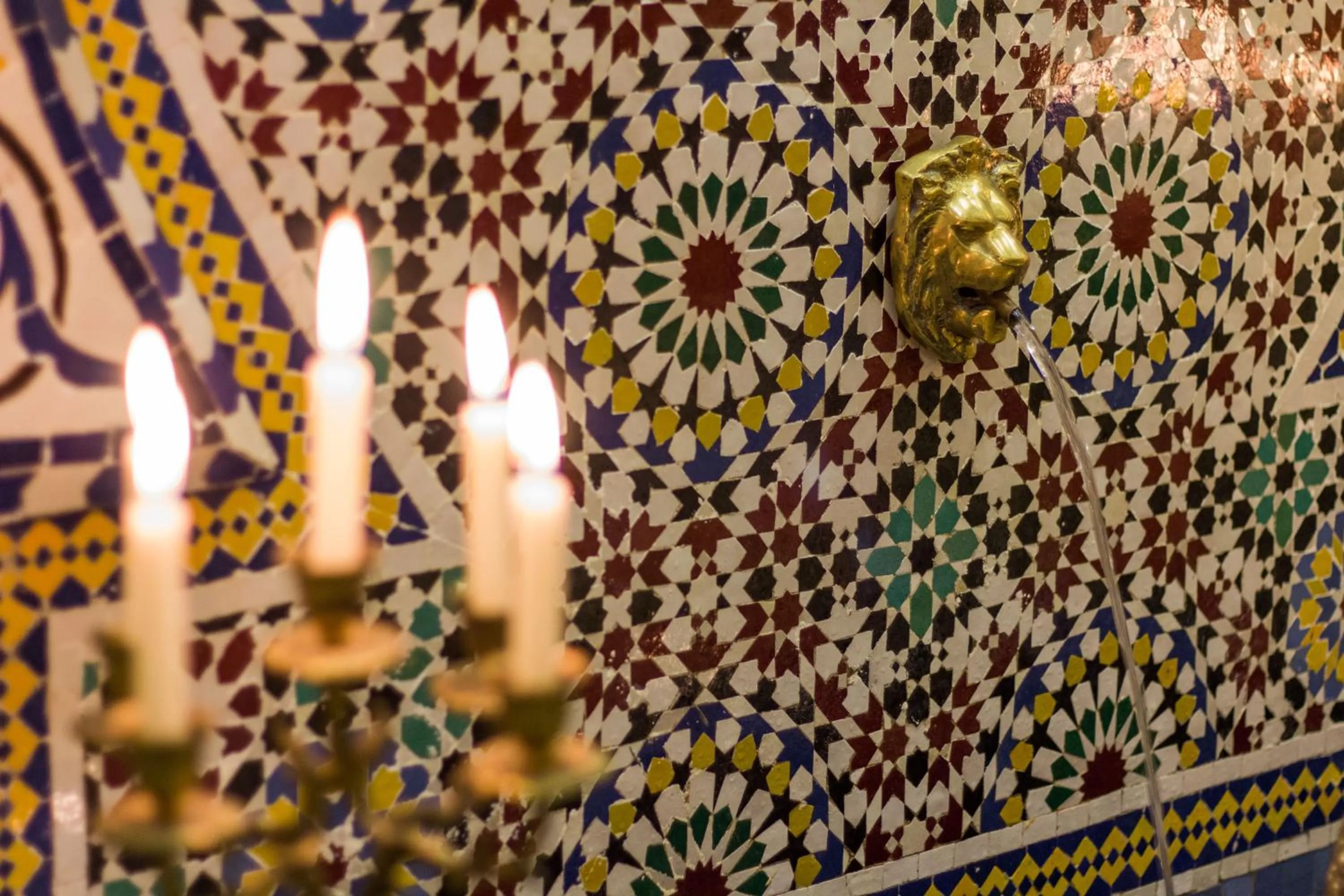 Decorative detail in Hôtel BLUE SKY