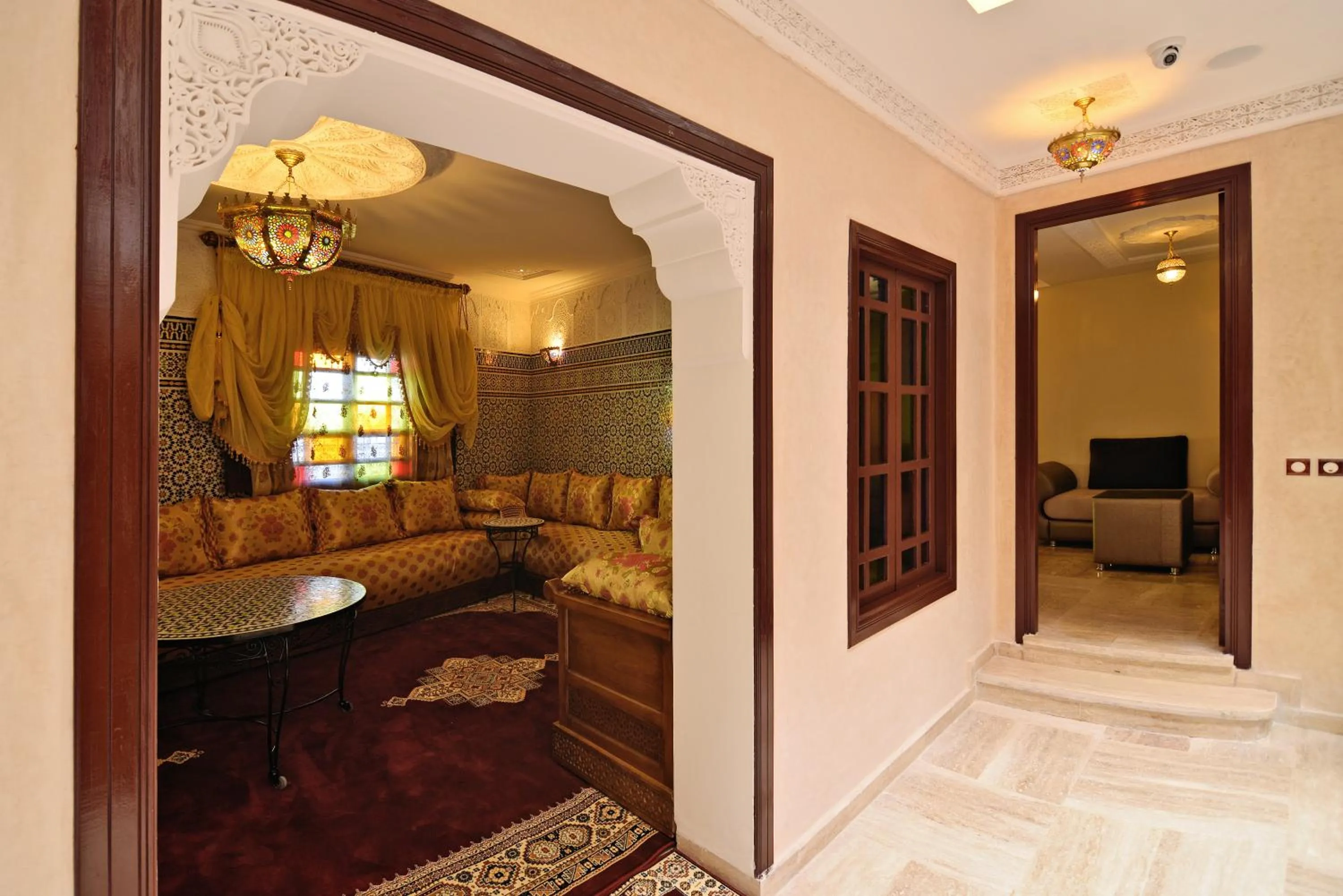 Living room in Hôtel BLUE SKY