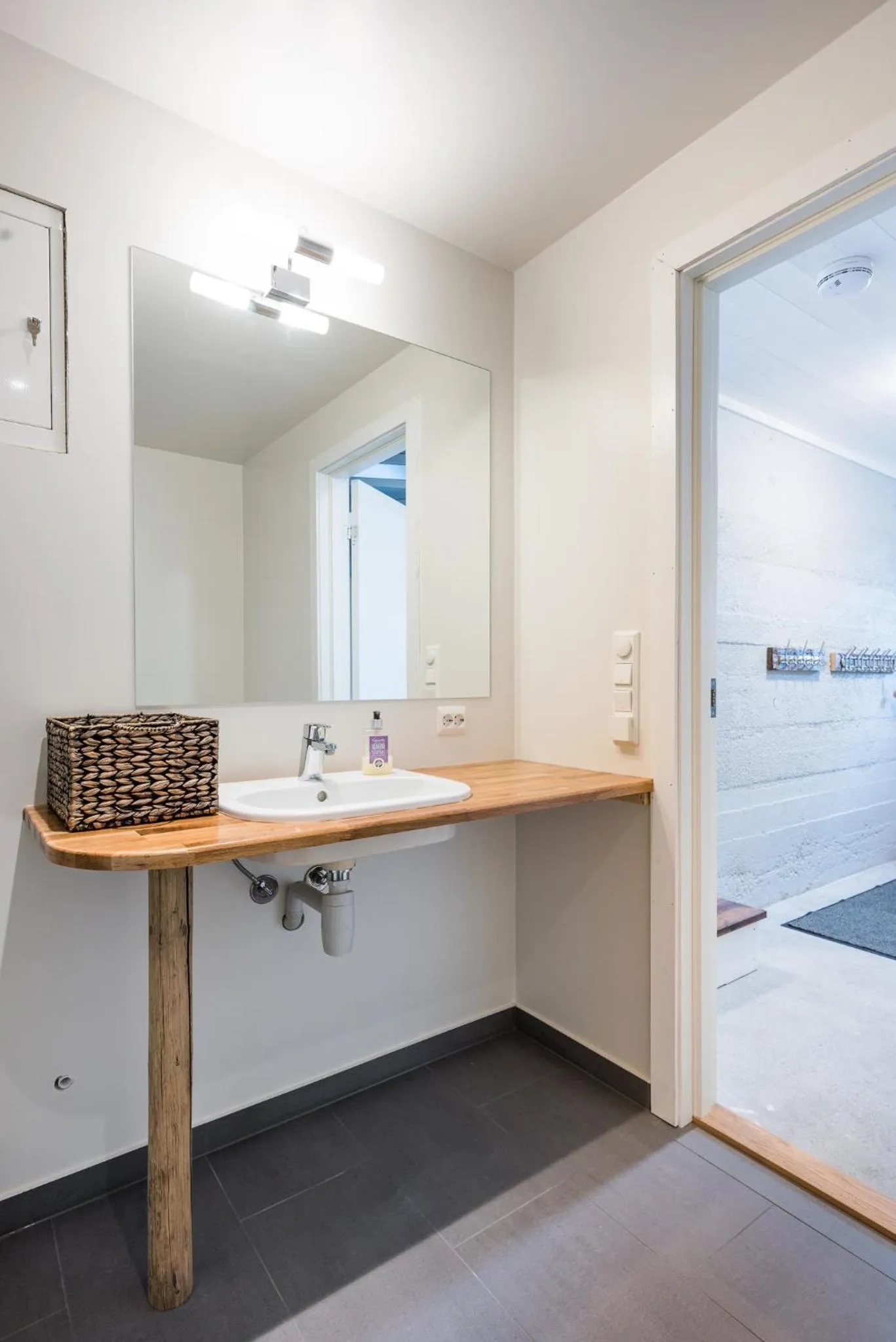 Bathroom in Hattvika Lodge