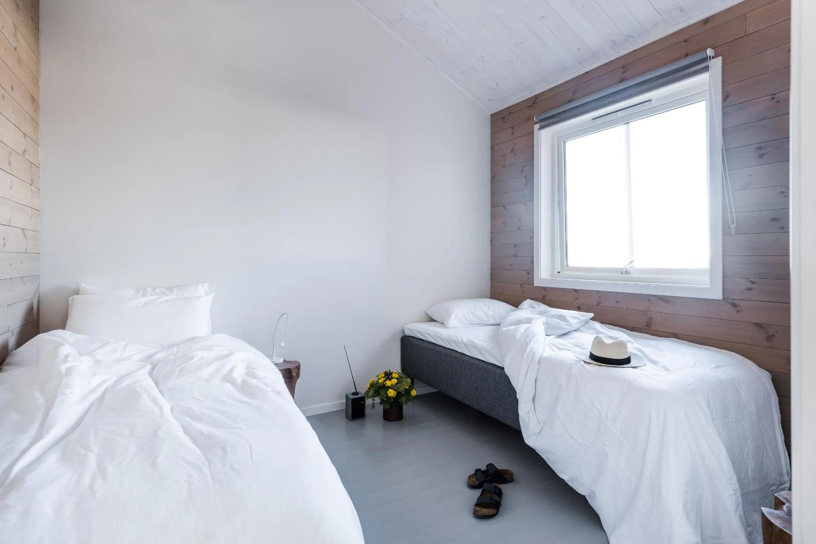 Bedroom, Bed in Hattvika Lodge
