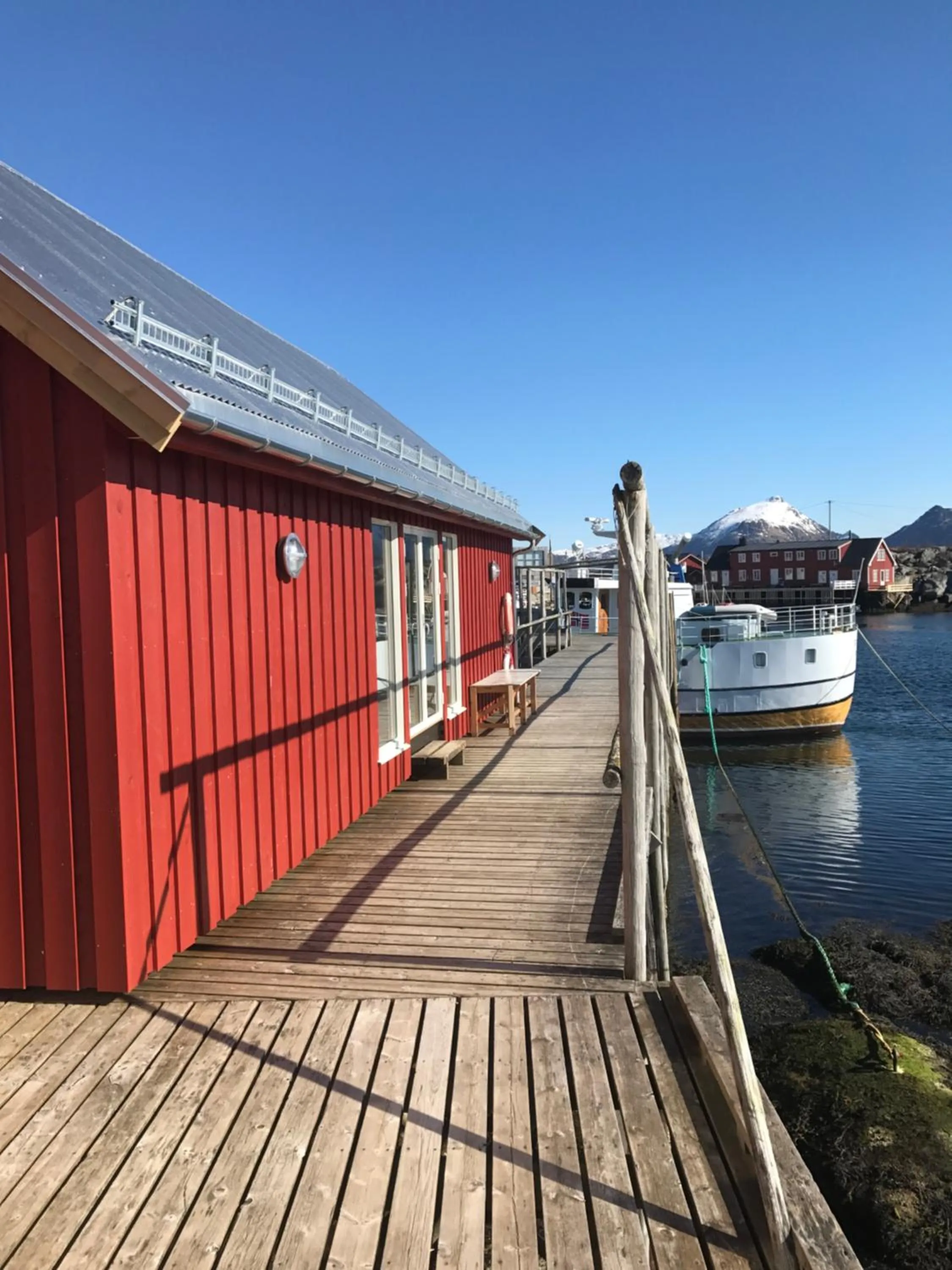 Balcony/Terrace in Hattvika Lodge
