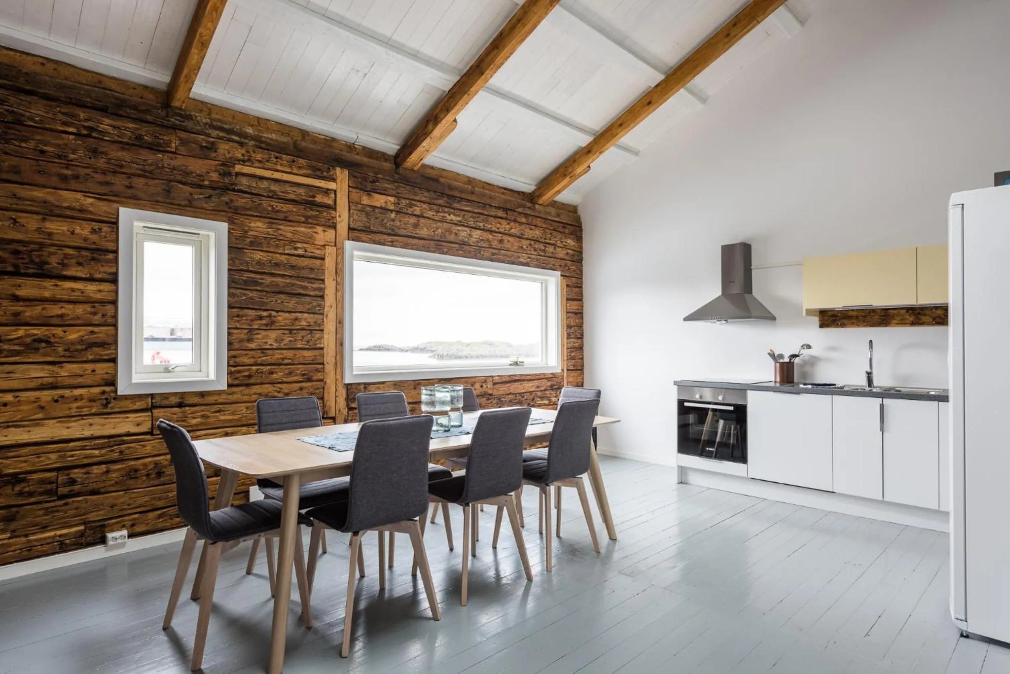 Day in Hattvika Lodge