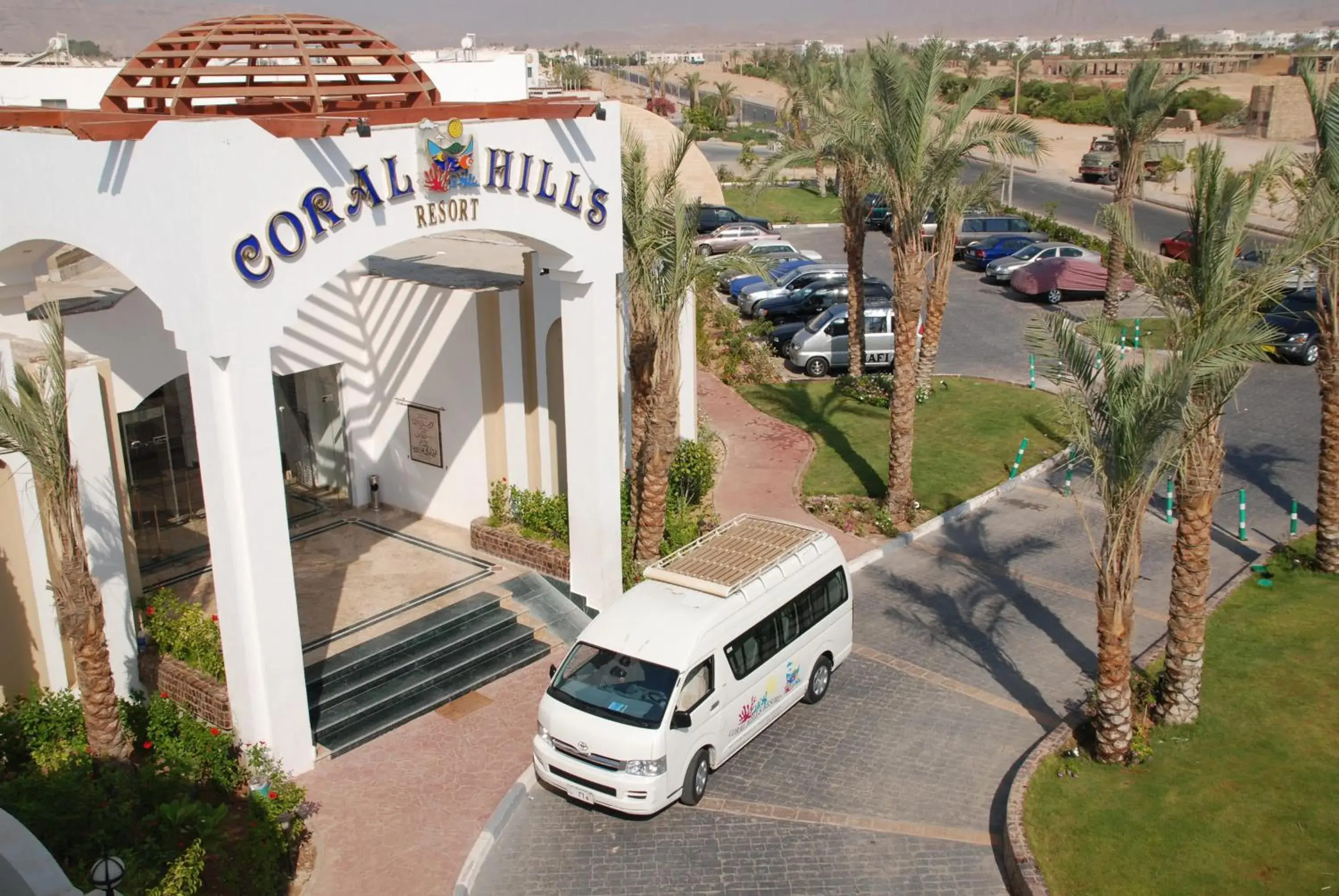 Facade/entrance in Coral Hills Resort Sharm El-Sheikh Facade/entrance in Coral Hills Resort Sharm El-Sheikh