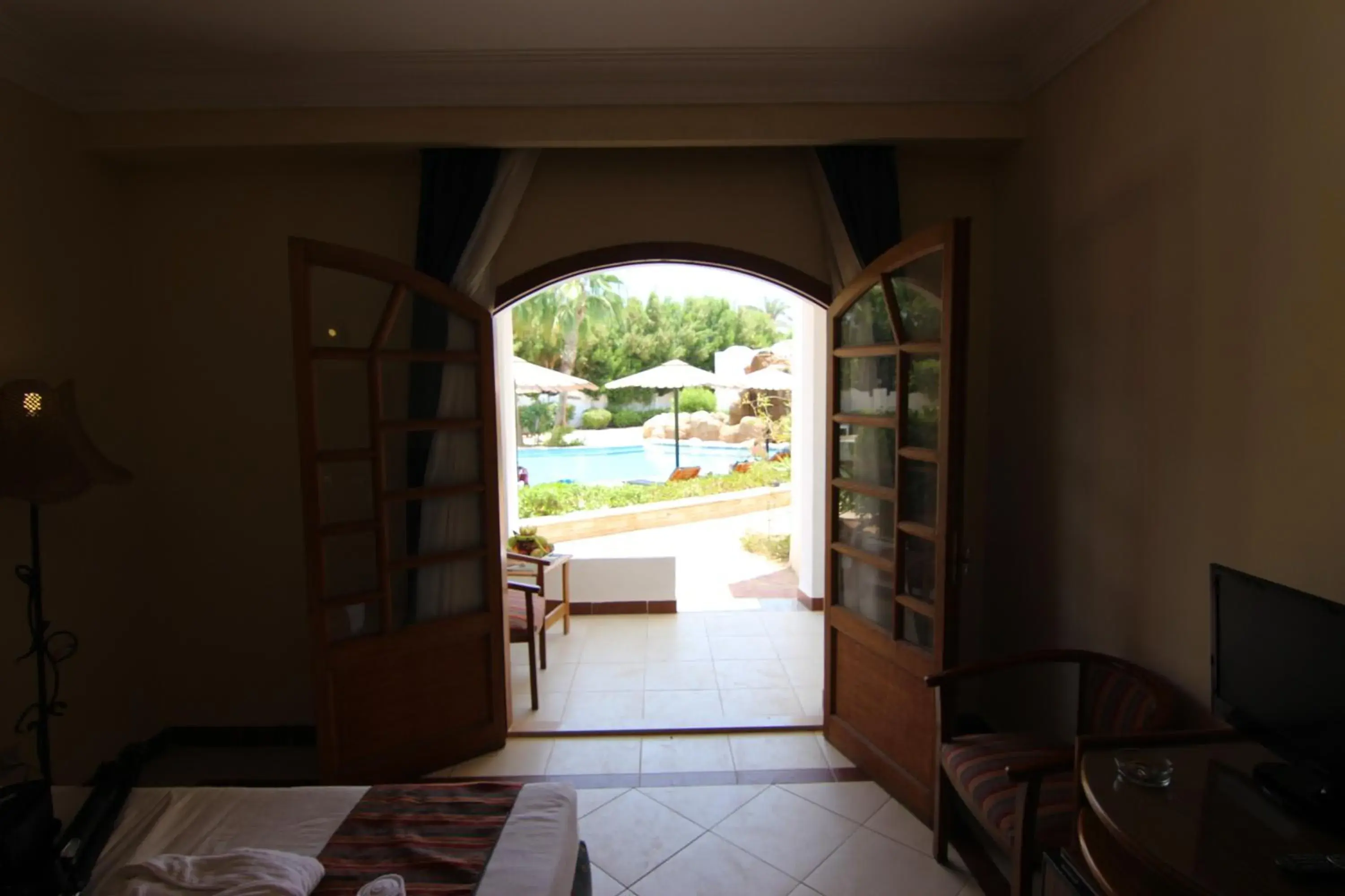 Balcony/Terrace, Bed in Coral Hills Resort Sharm El-Sheikh Balcony/Terrace, Bed in Coral Hills Resort Sharm El-Sheikh