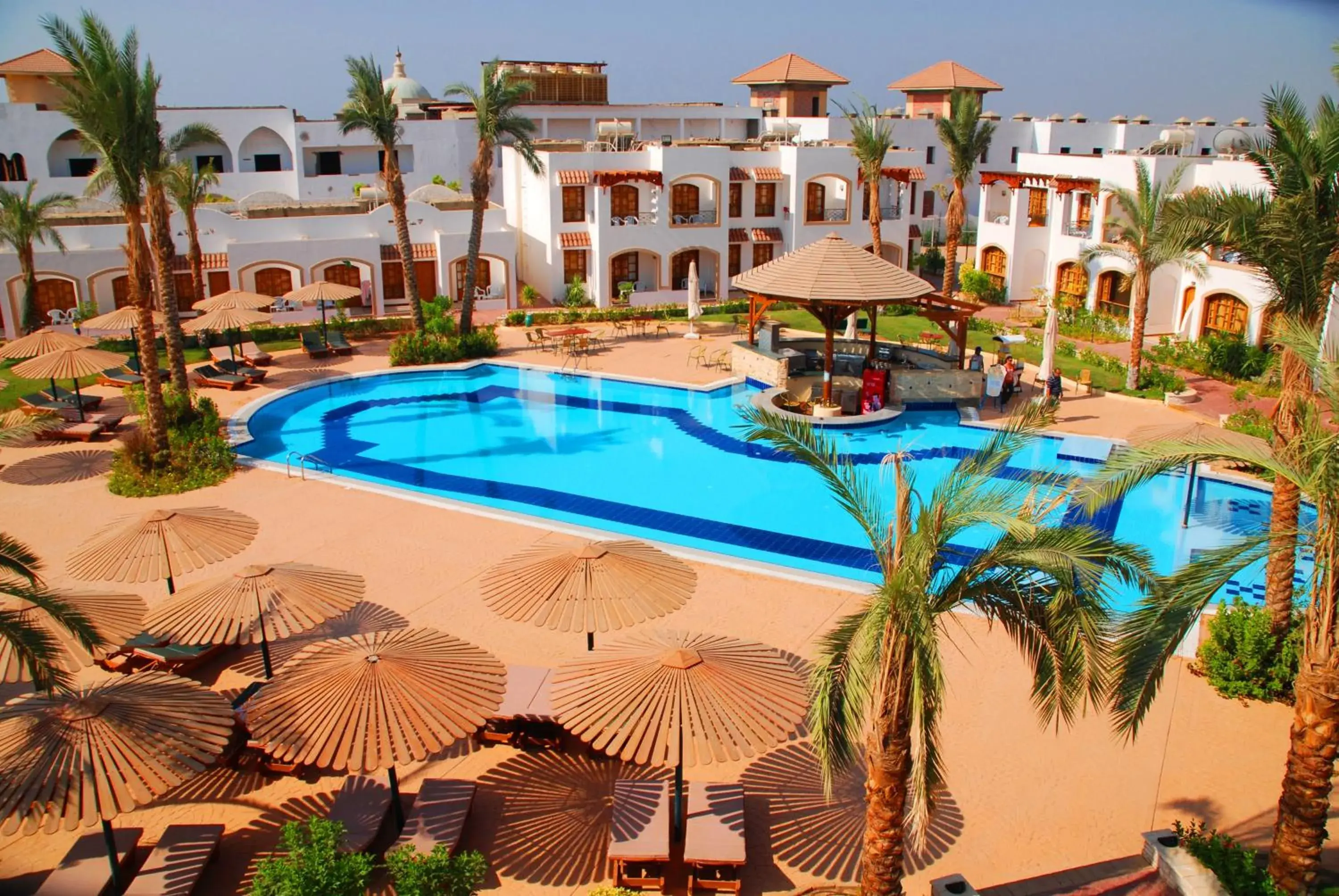 Pool view in Coral Hills Resort Sharm El-Sheikh Pool view in Coral Hills Resort Sharm El-Sheikh