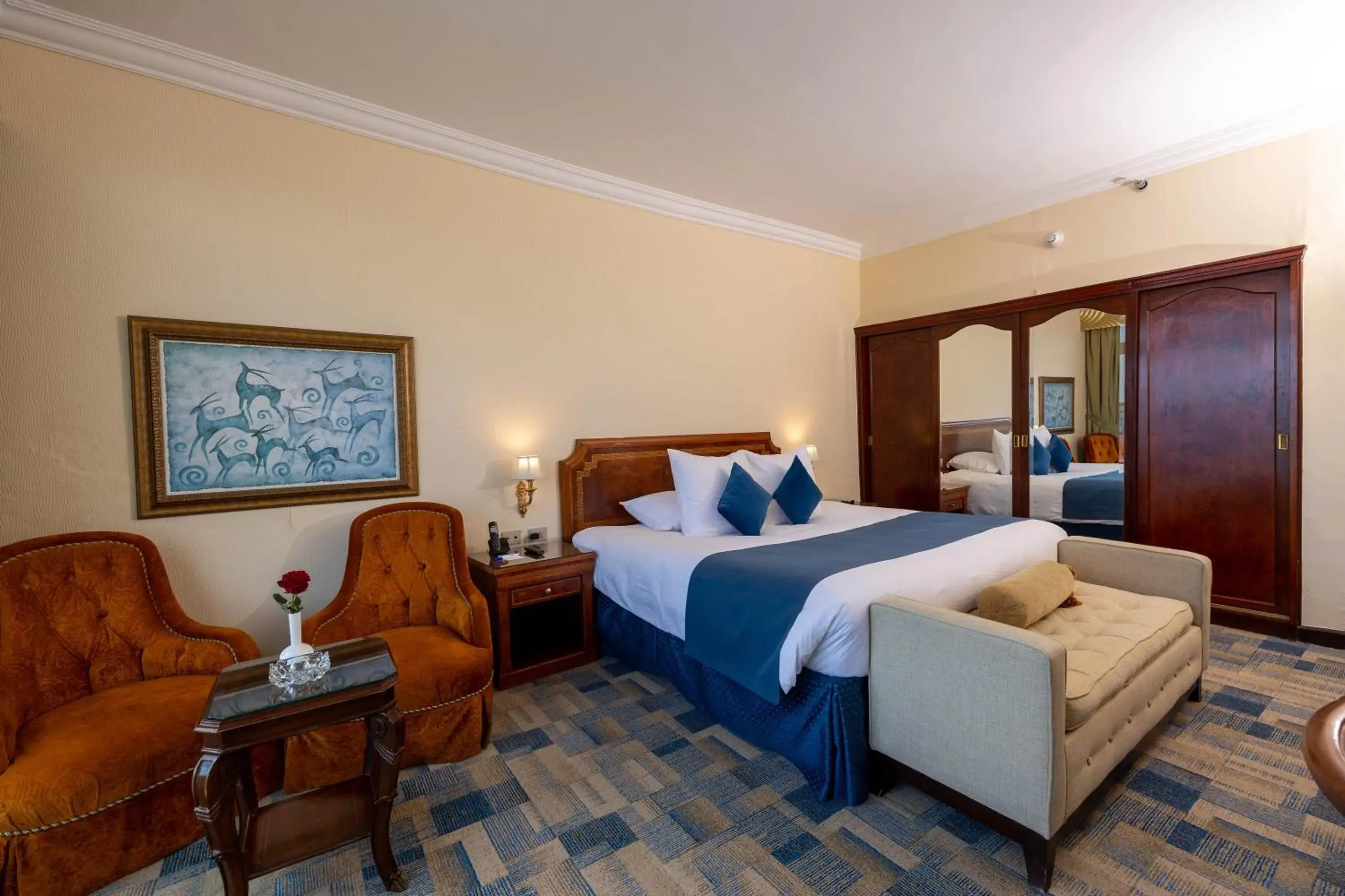 Bed in Helnan Royal Palestine Hotel - Montazah Gardens Bed in Helnan Royal Palestine Hotel - Montazah Gardens