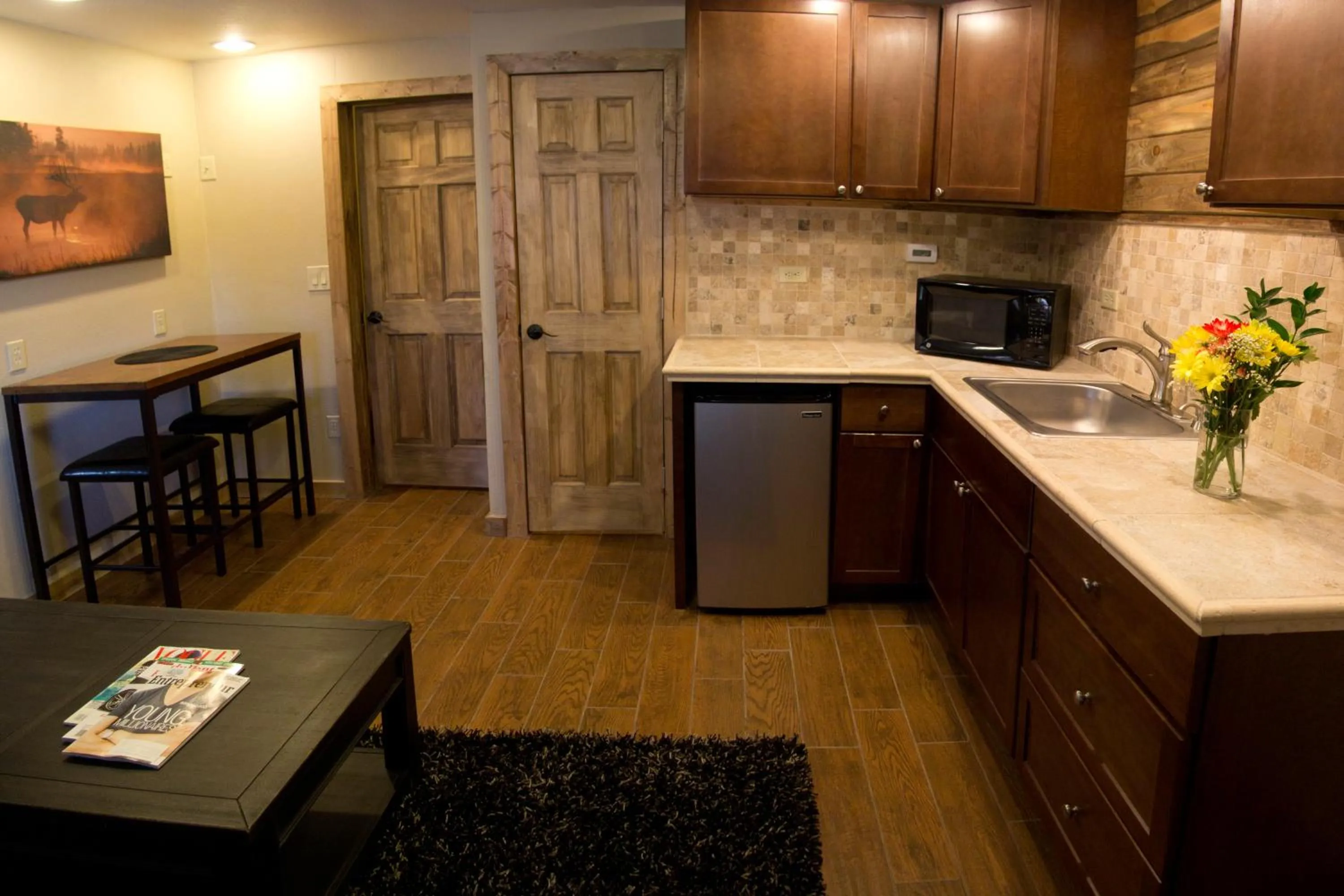Kitchen or kitchenette in The Silver Lake Lodge - Adults Only