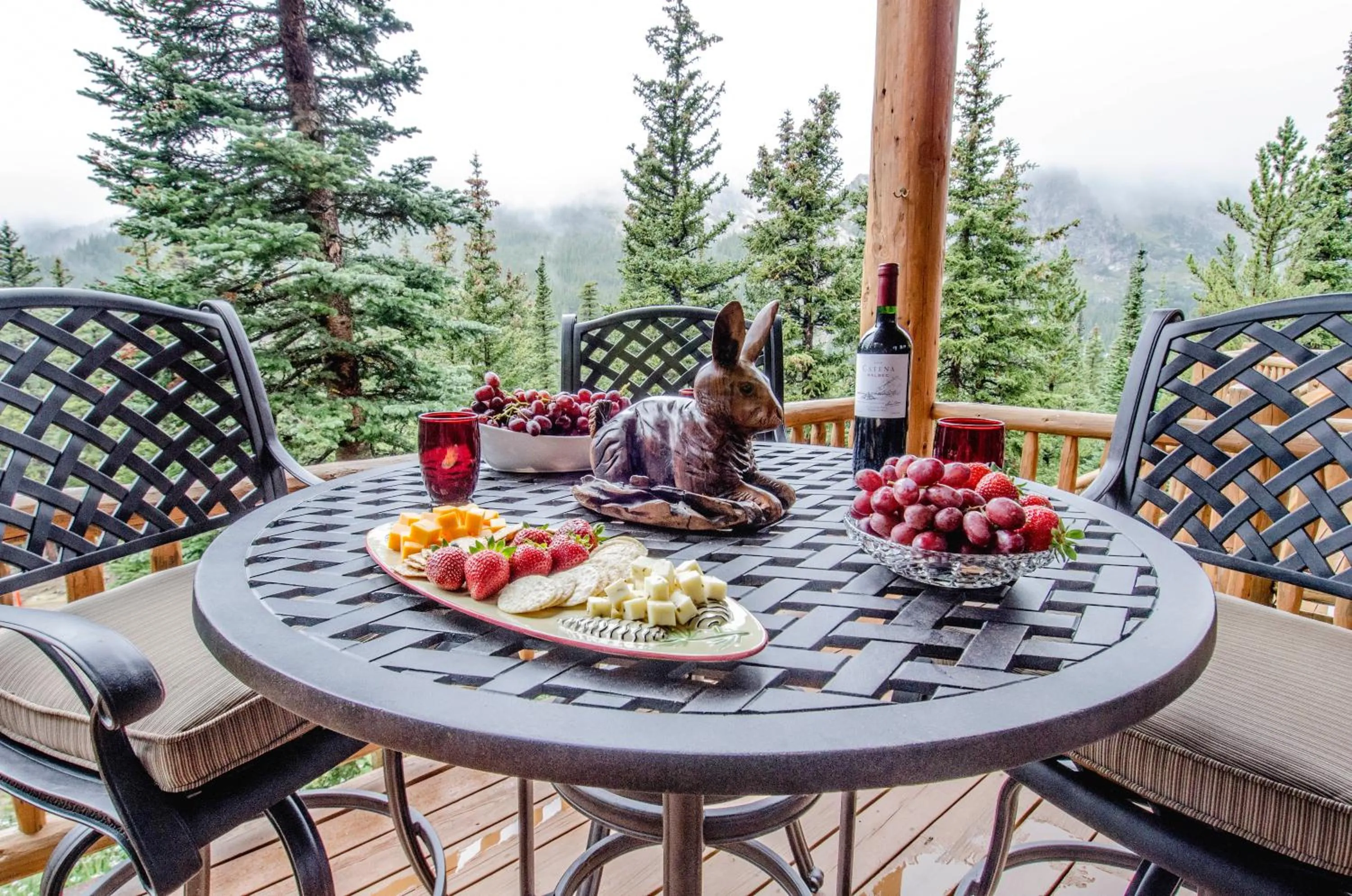 Patio in The Silver Lake Lodge - Adults Only
