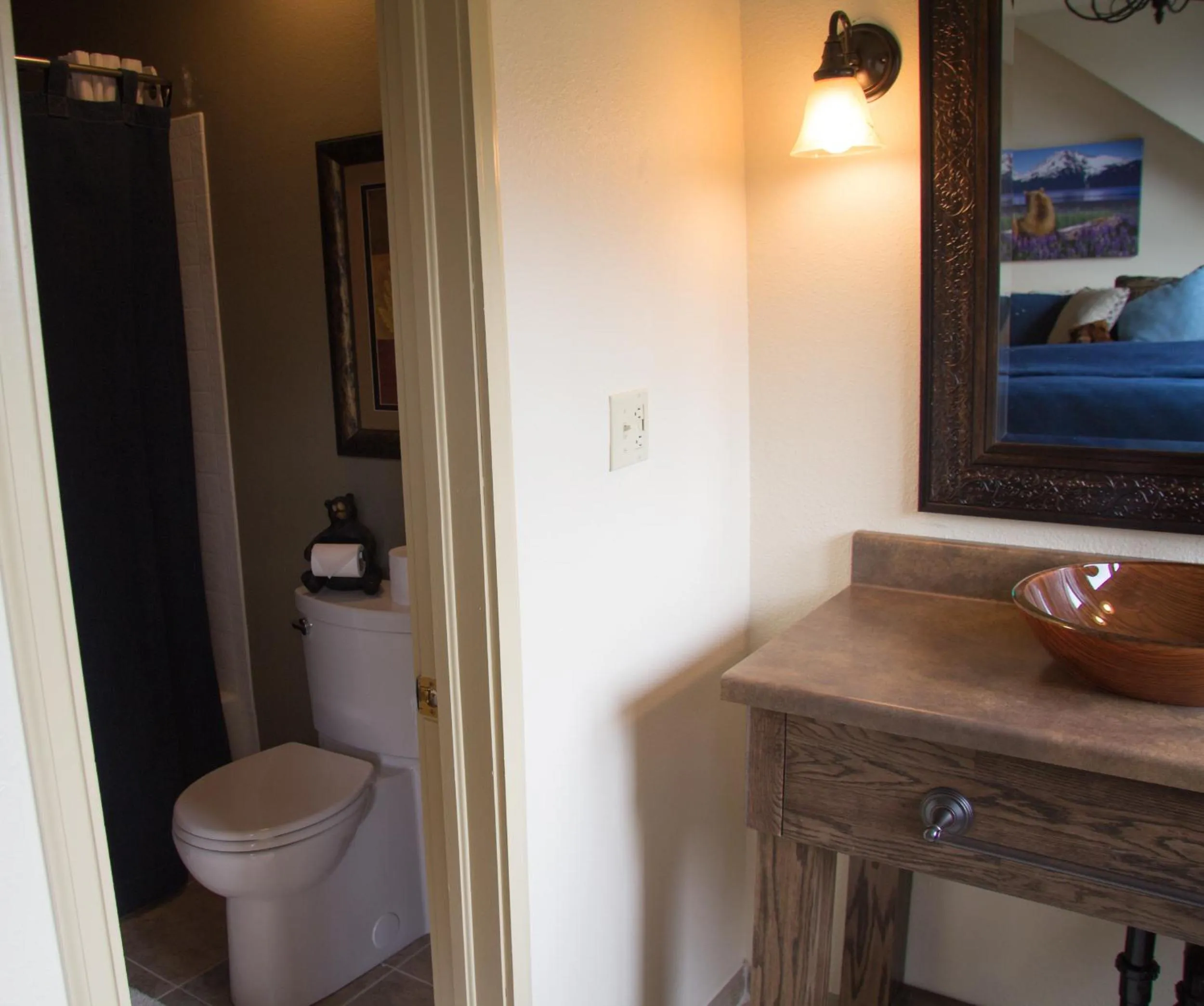 Shower in The Silver Lake Lodge - Adults Only