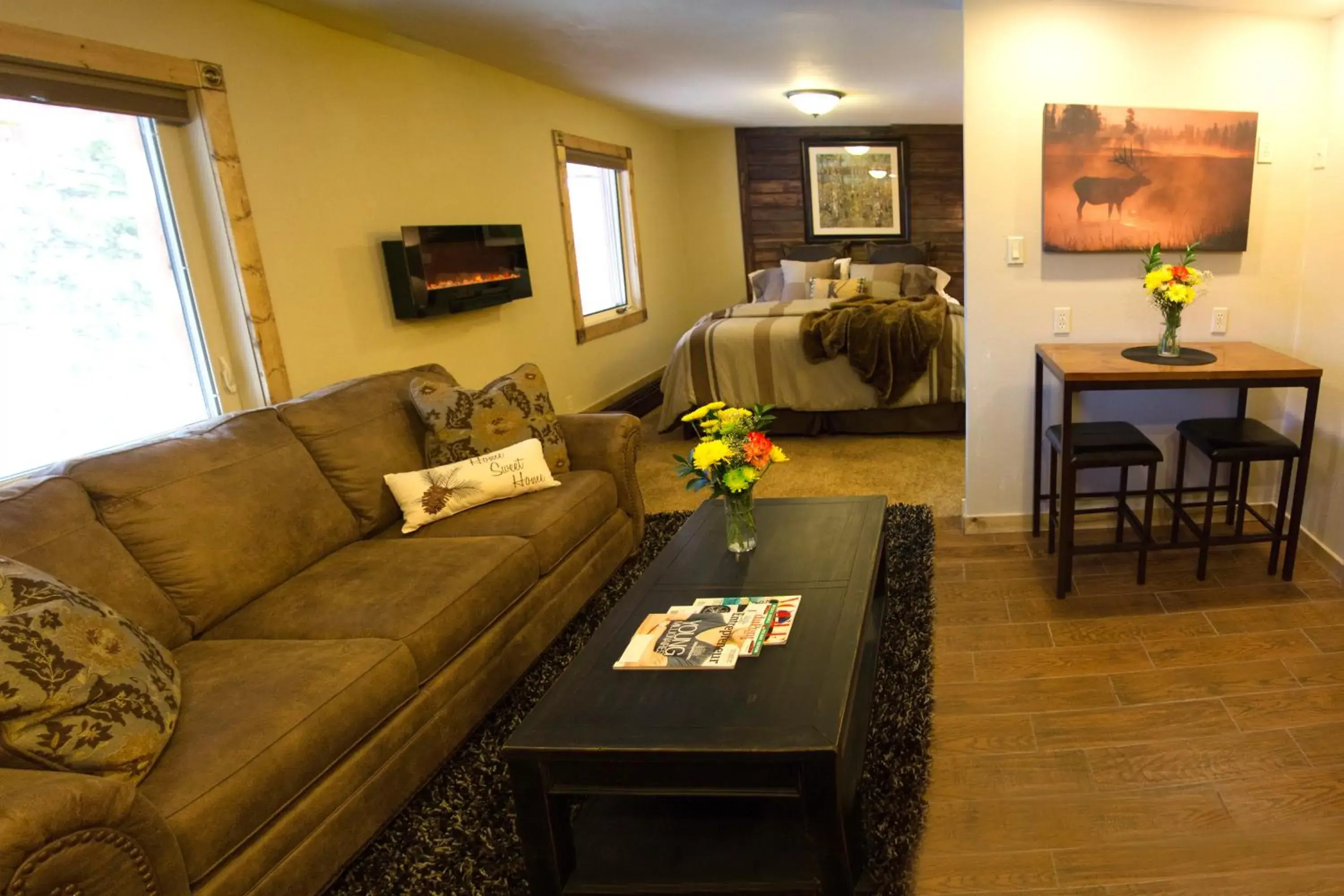 Bed in The Silver Lake Lodge - Adults Only Bed in The Silver Lake Lodge - Adults Only