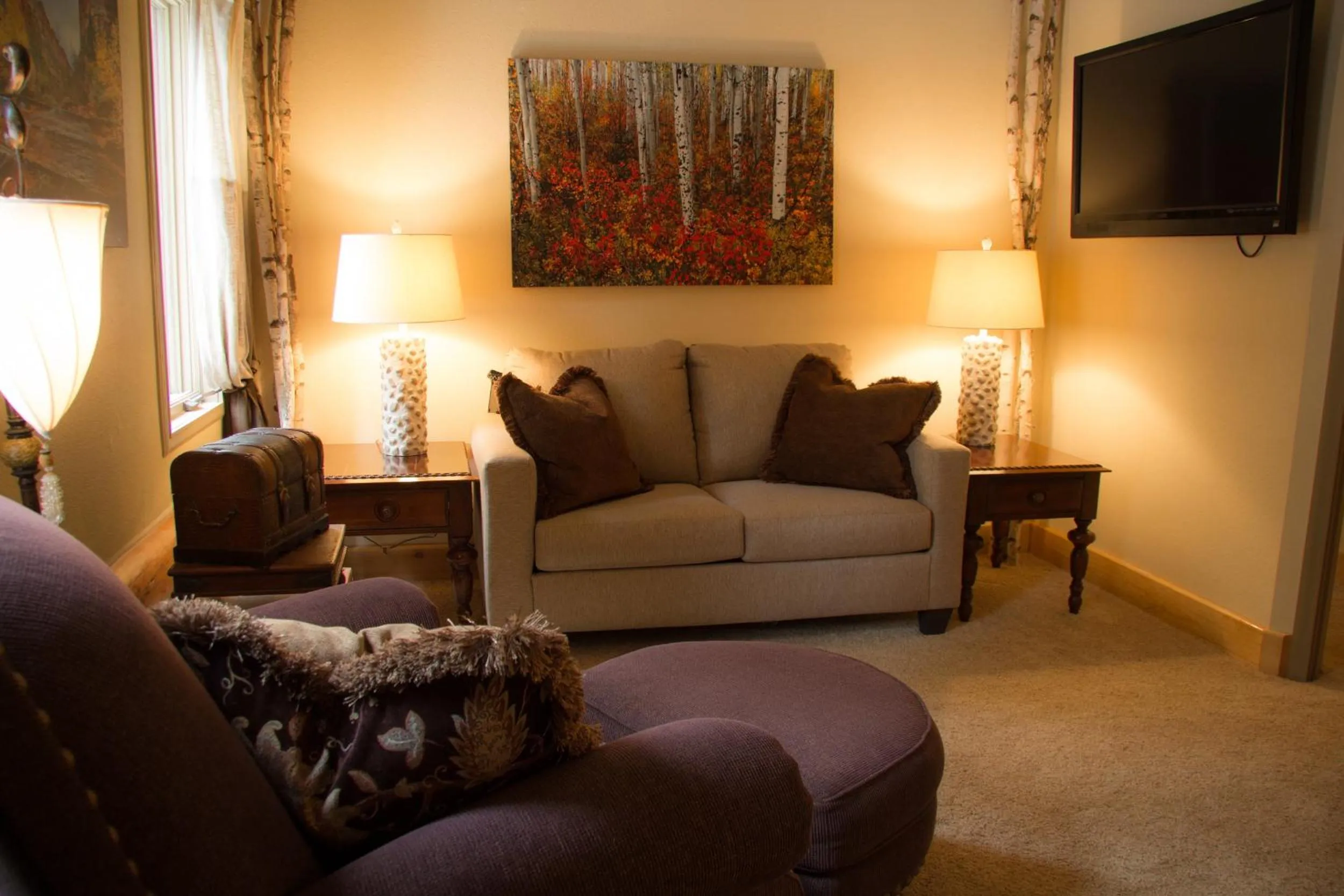 Bed in The Silver Lake Lodge - Adults Only