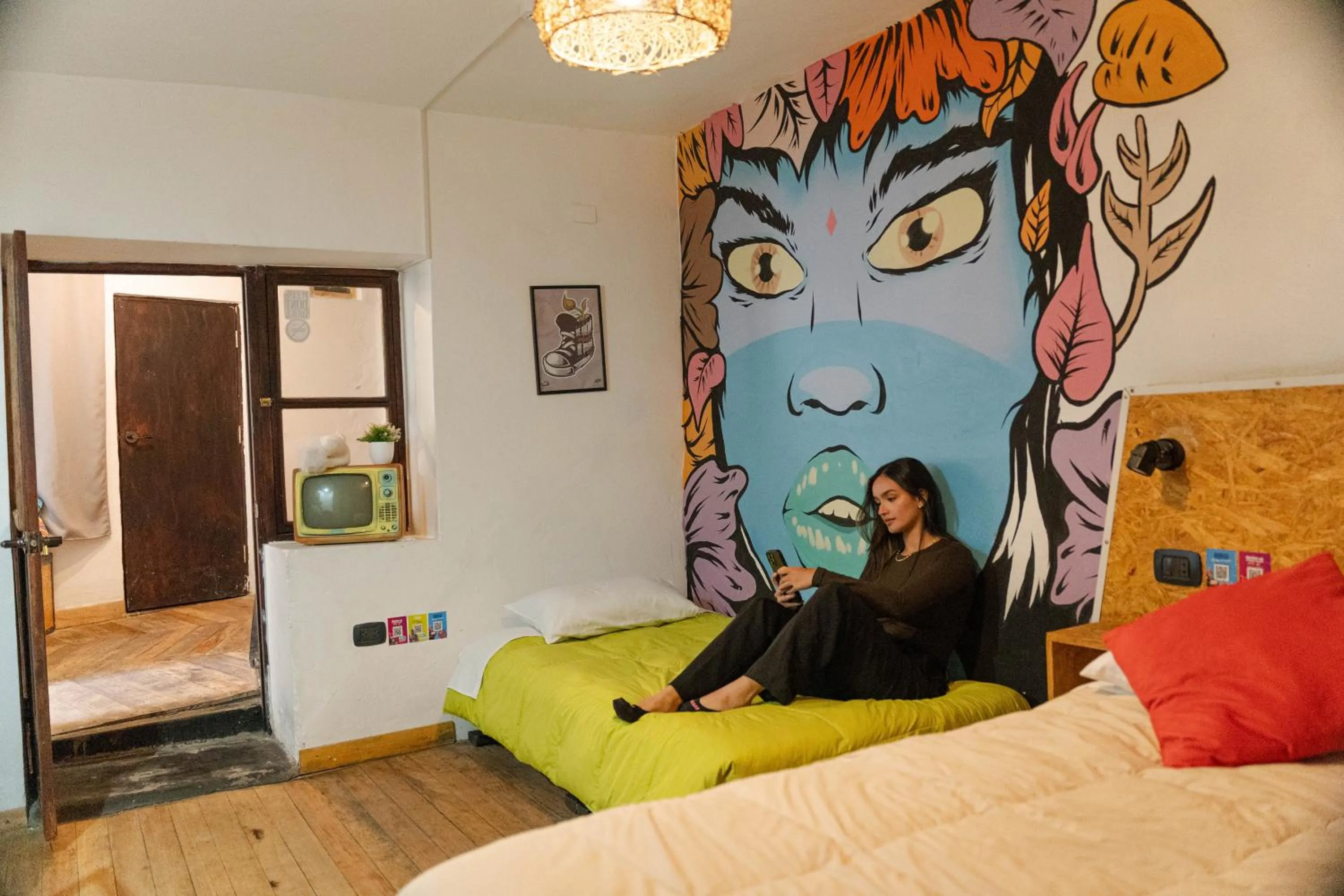 Bed in Supertramp Hostel Cusco