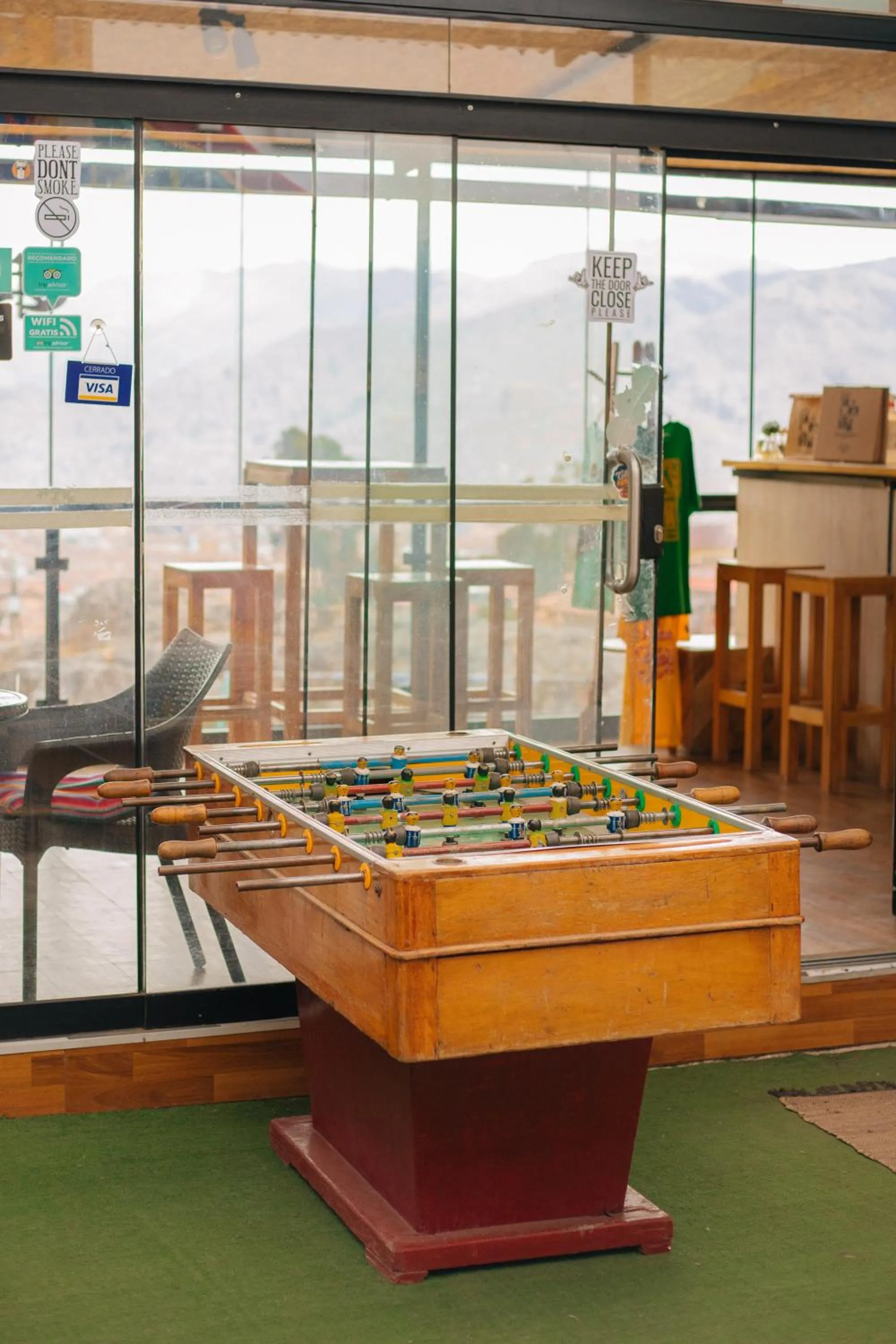 Game Room in Supertramp Hostel Cusco