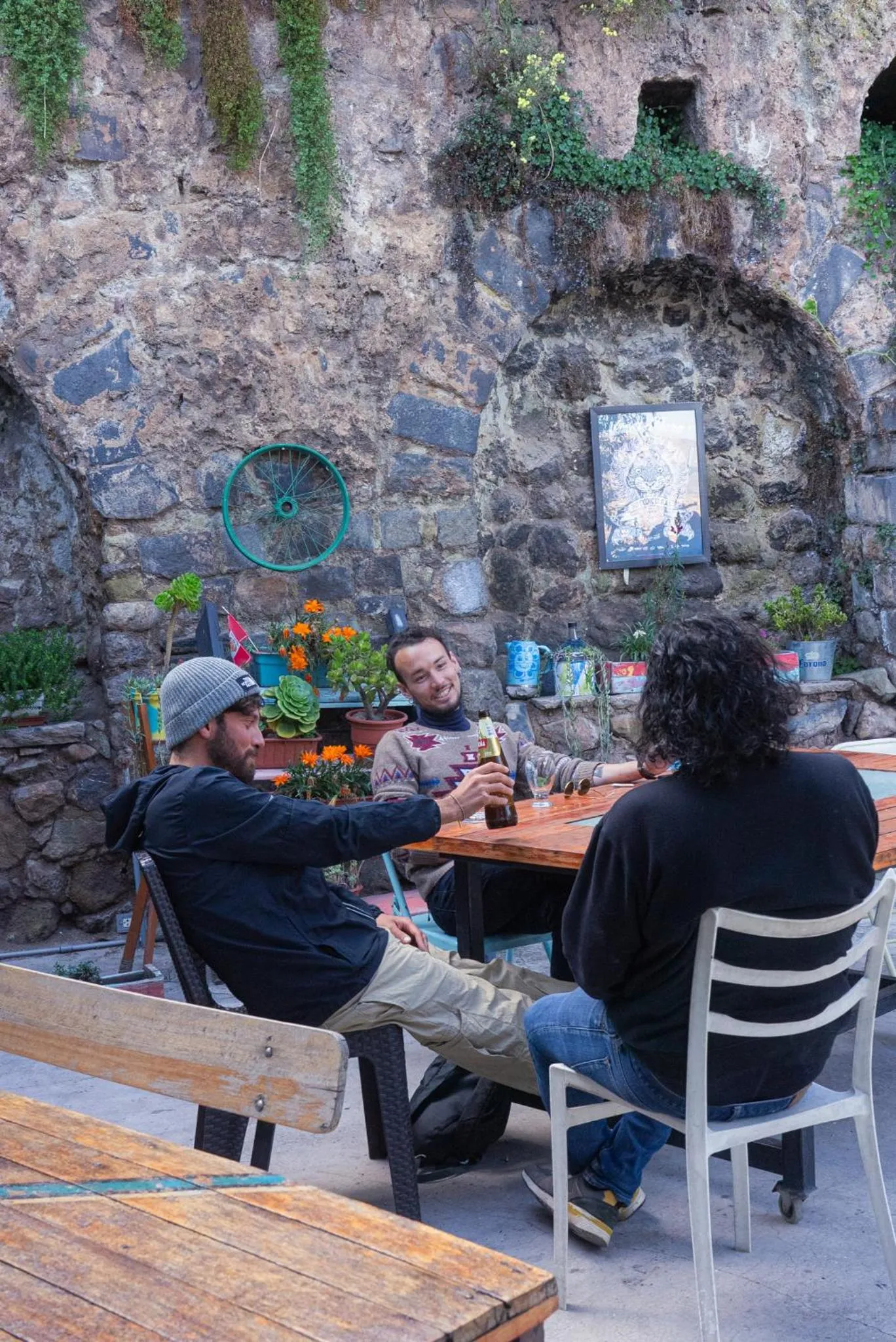 People in Supertramp Hostel Cusco
