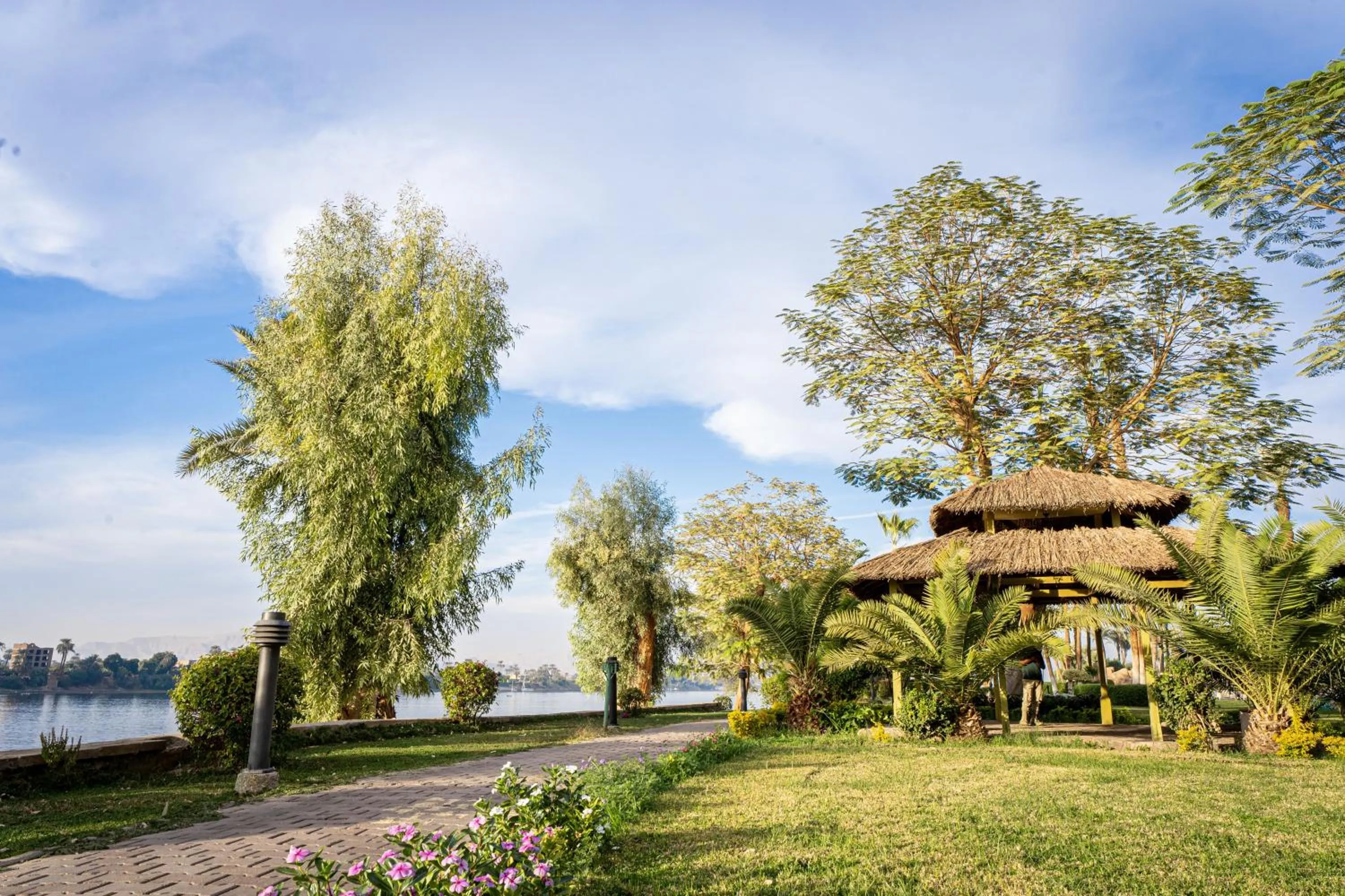 Garden in Jolie Ville Hotel & Spa Kings Island Luxor