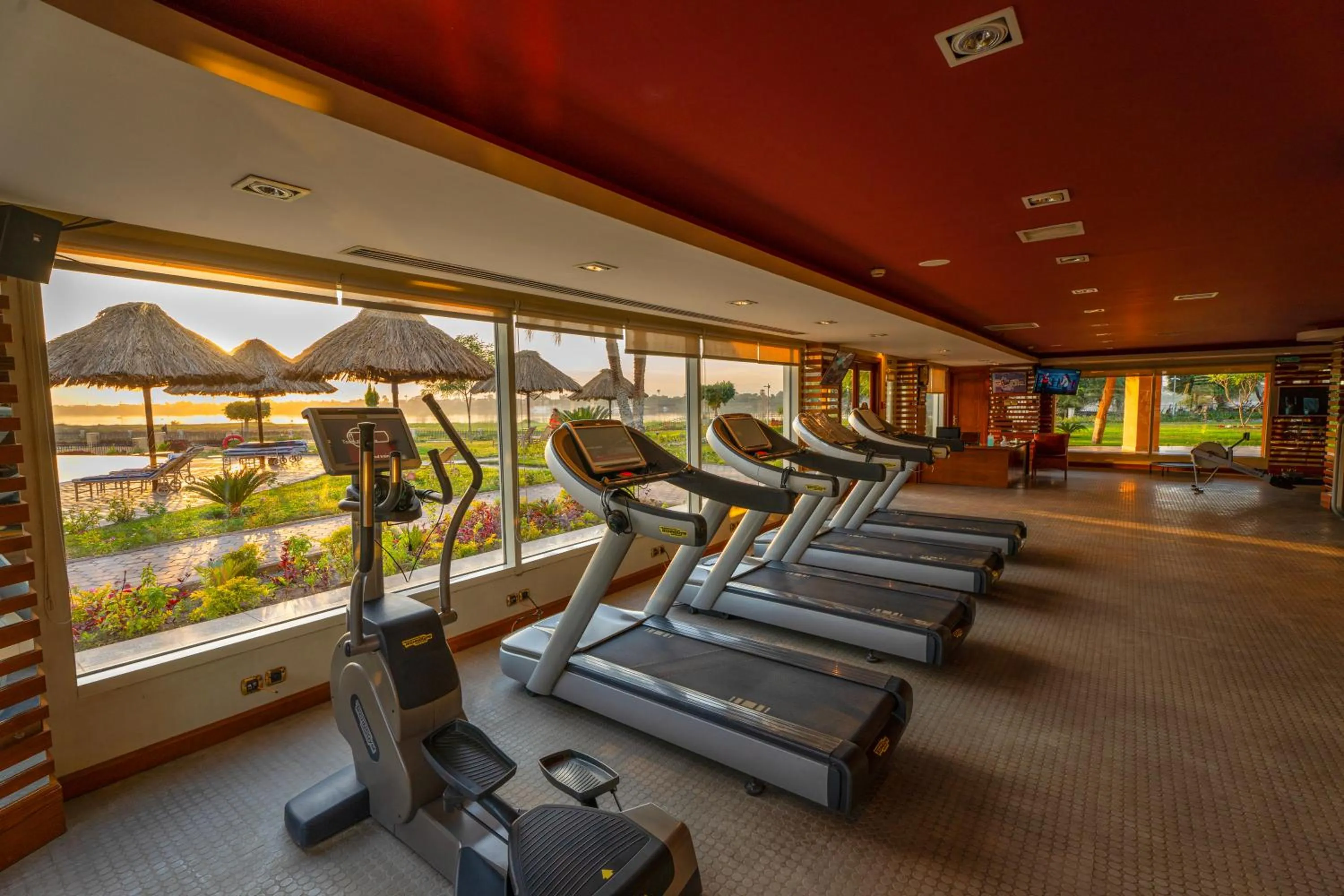 Fitness centre/facilities in Jolie Ville Hotel & Spa Kings Island Luxor