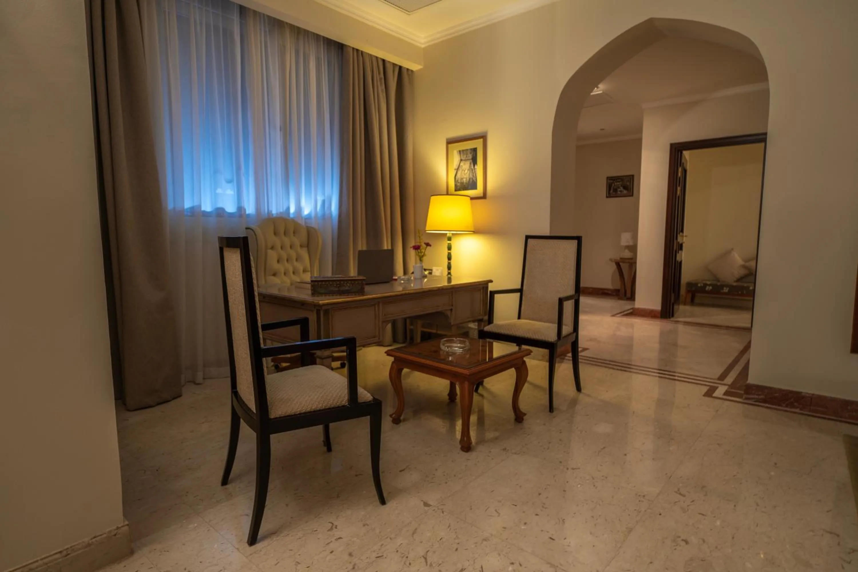 Seating area in Jolie Ville Hotel & Spa Kings Island Luxor