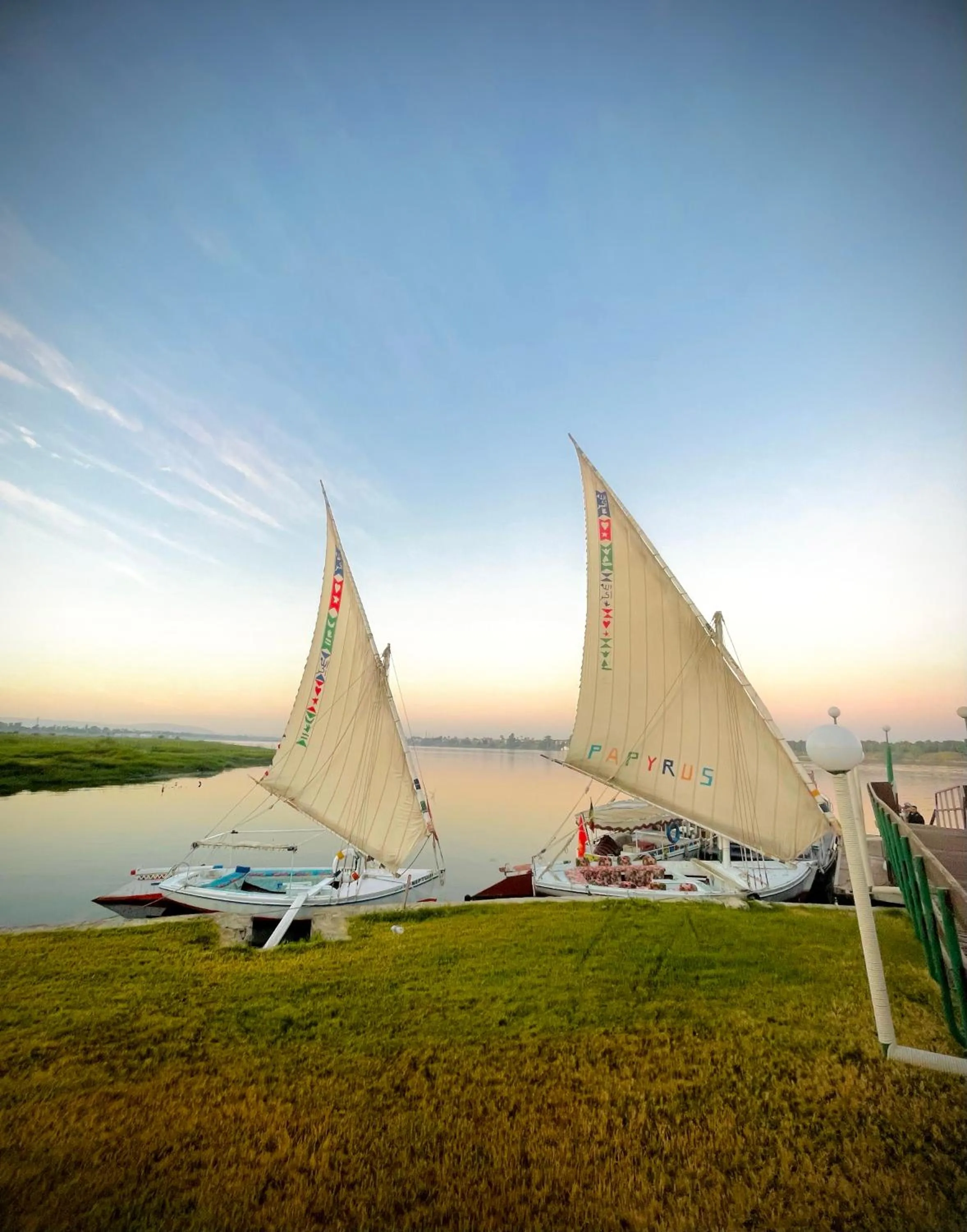 River view in Jolie Ville Hotel & Spa Kings Island Luxor