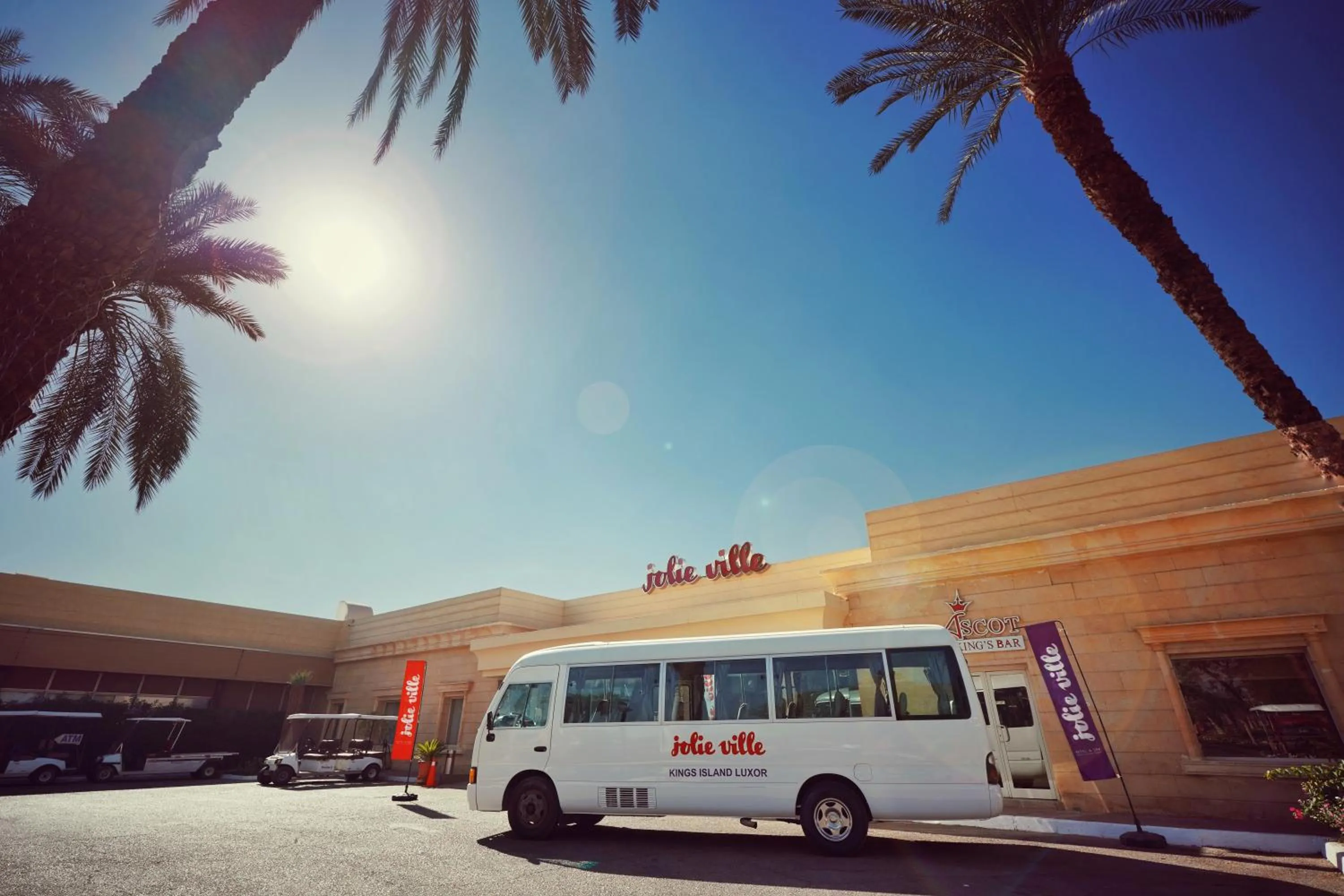 shuttle in Jolie Ville Hotel & Spa Kings Island Luxor