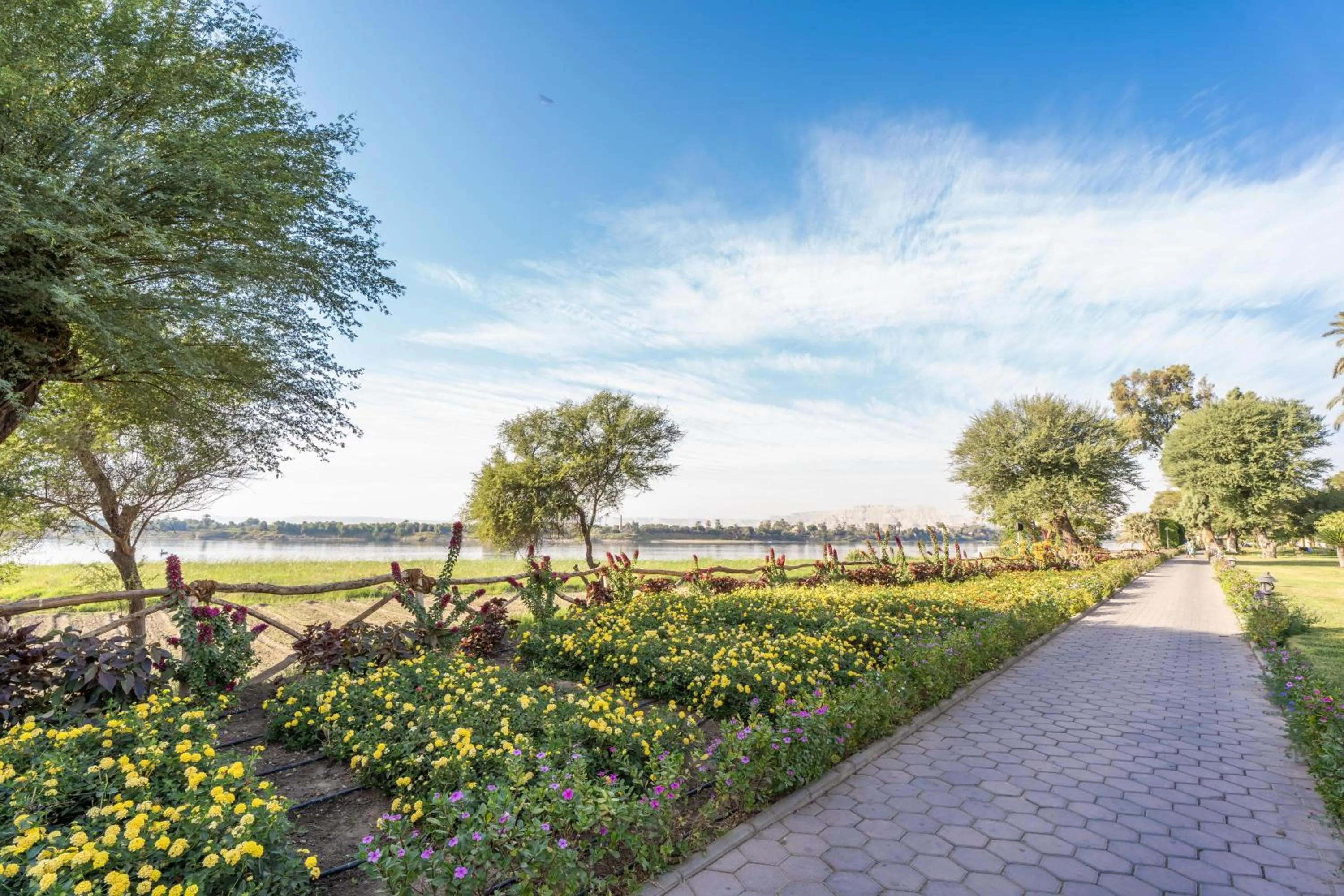 Garden in Jolie Ville Hotel & Spa Kings Island Luxor