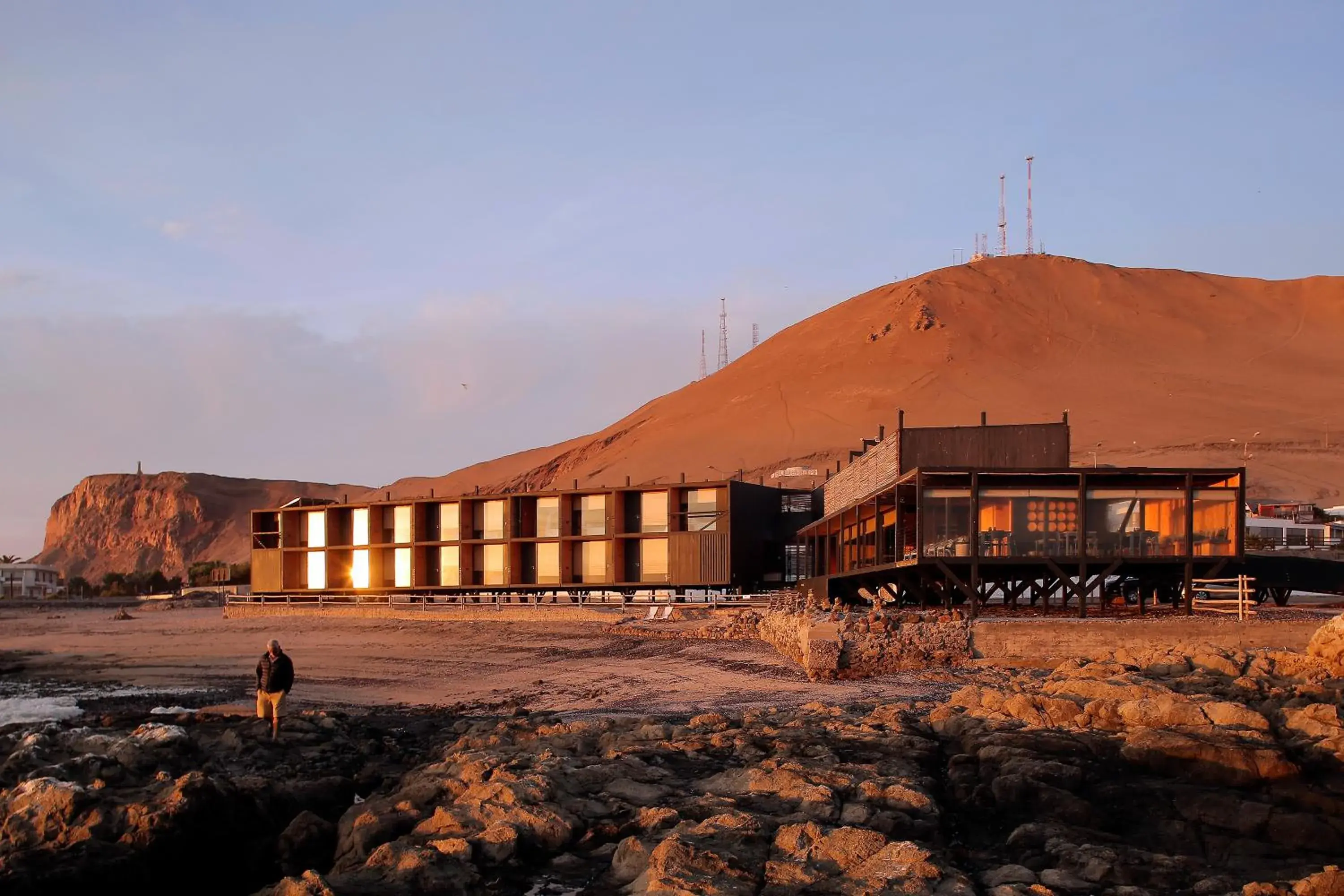 Property building in Hotel Apacheta Property building in Hotel Apacheta