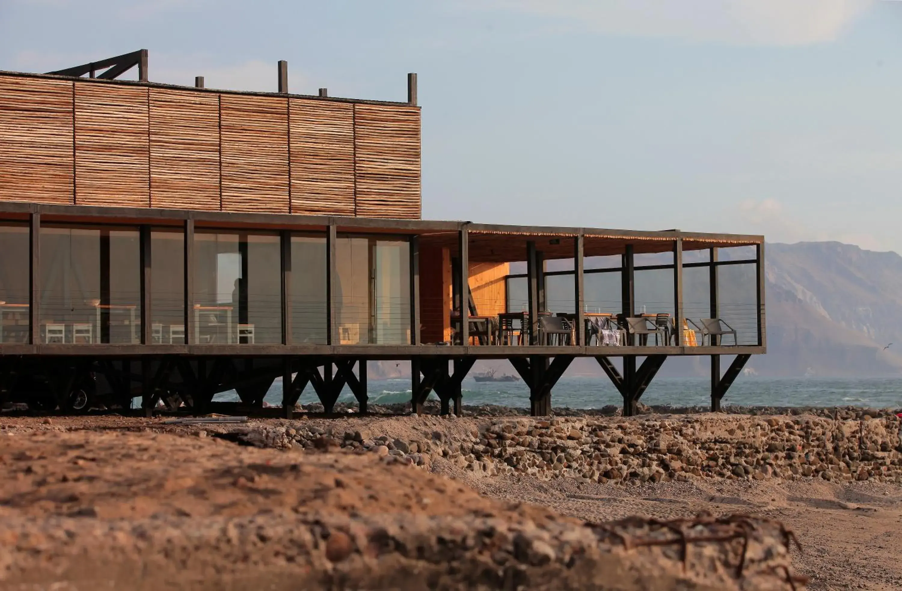 Property building in Hotel Apacheta Property building in Hotel Apacheta