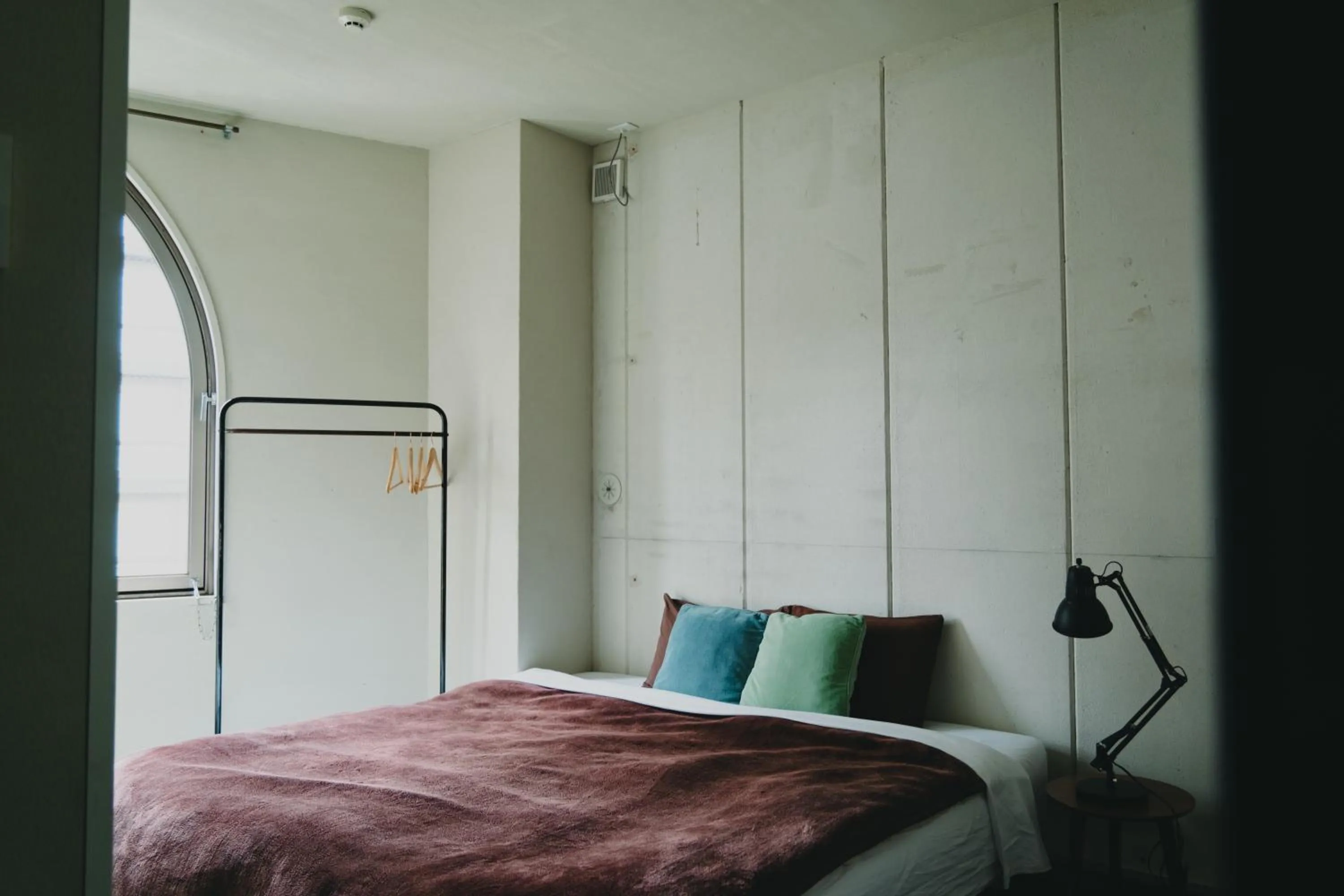 Photo of the whole room, Bed in Len Kyoto Kawaramachi