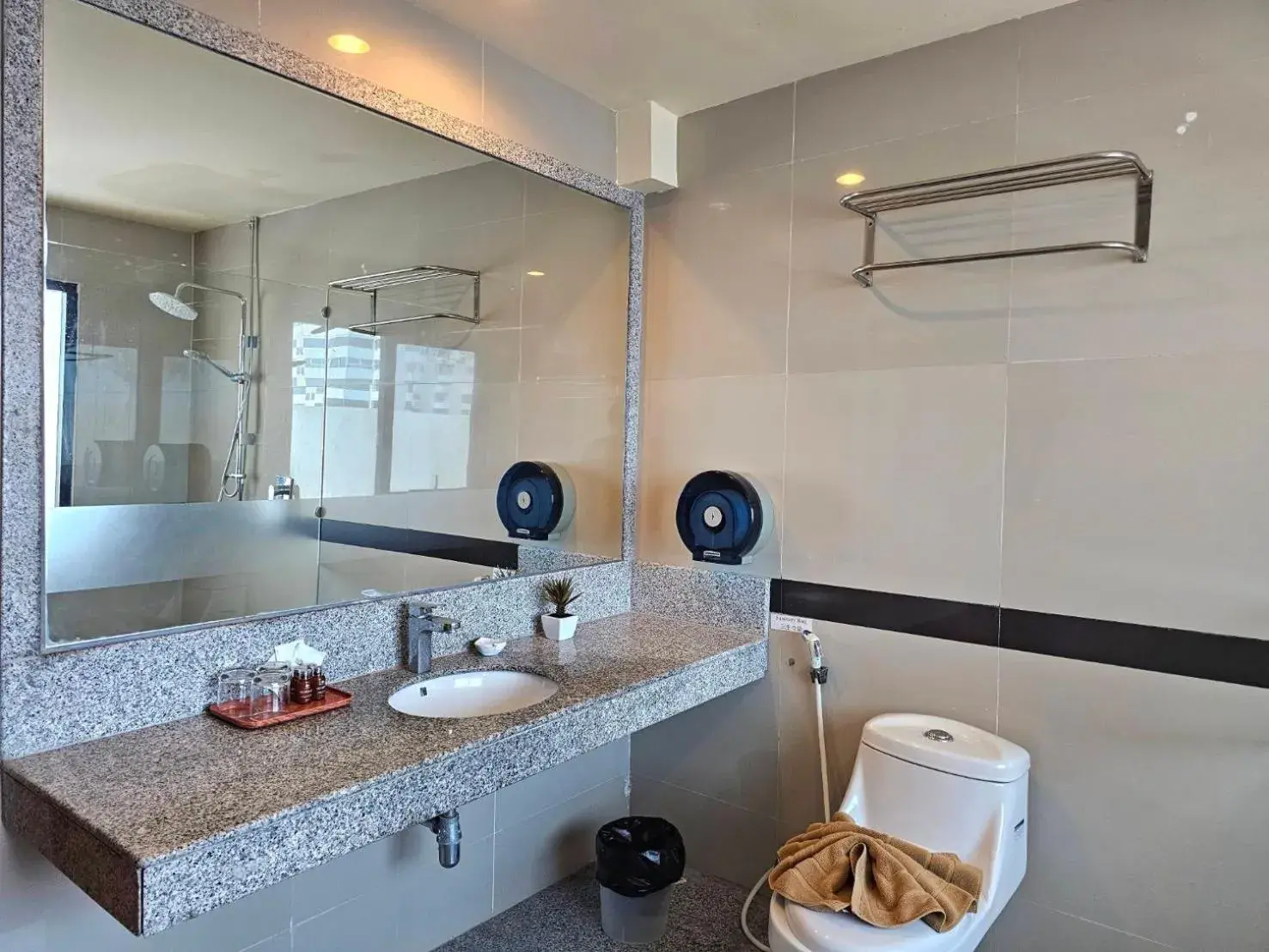 Toilet, Bathroom in Boutique City And Bravo Hotel Pattaya