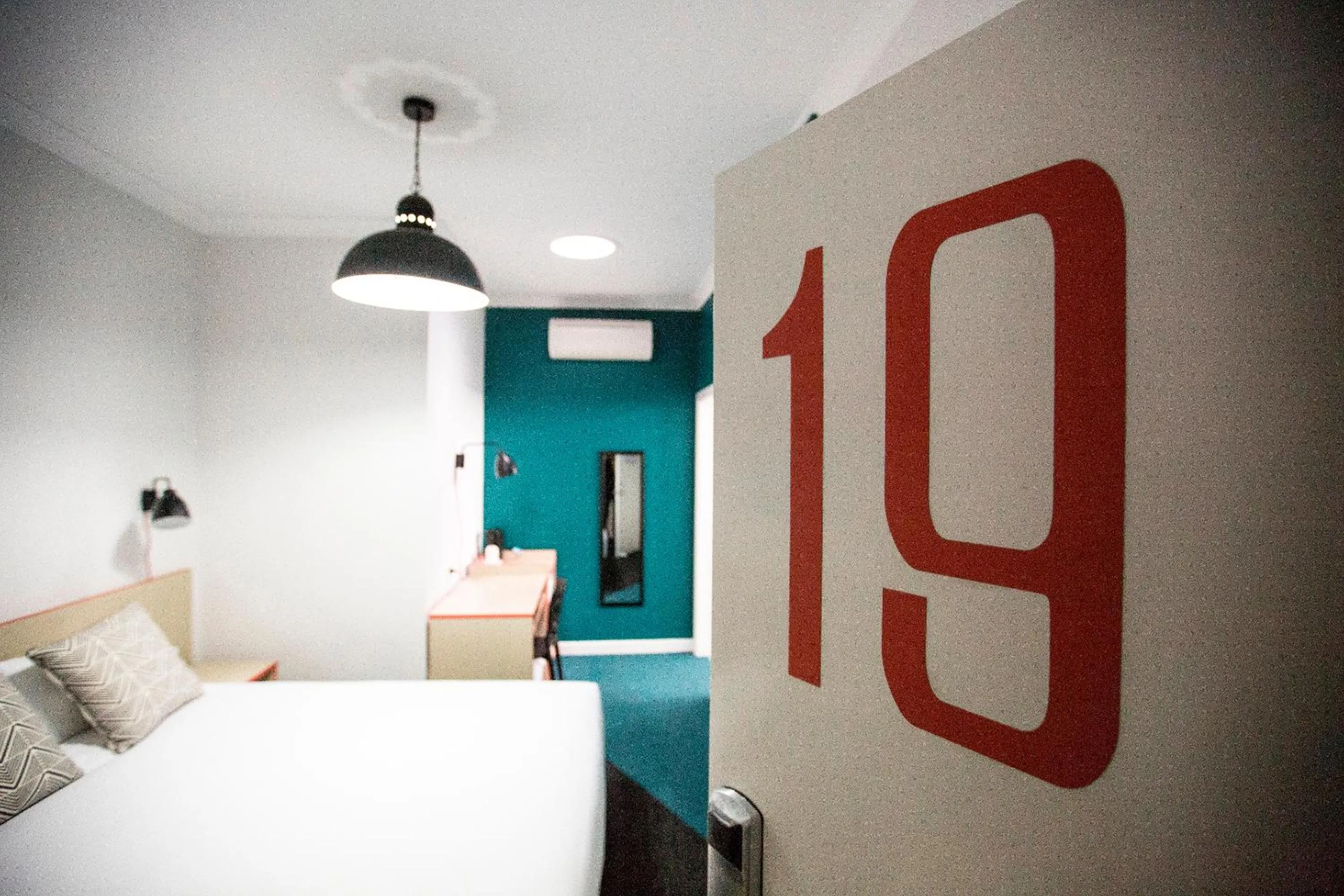 Decorative detail, Bed in Greenacre Hotel