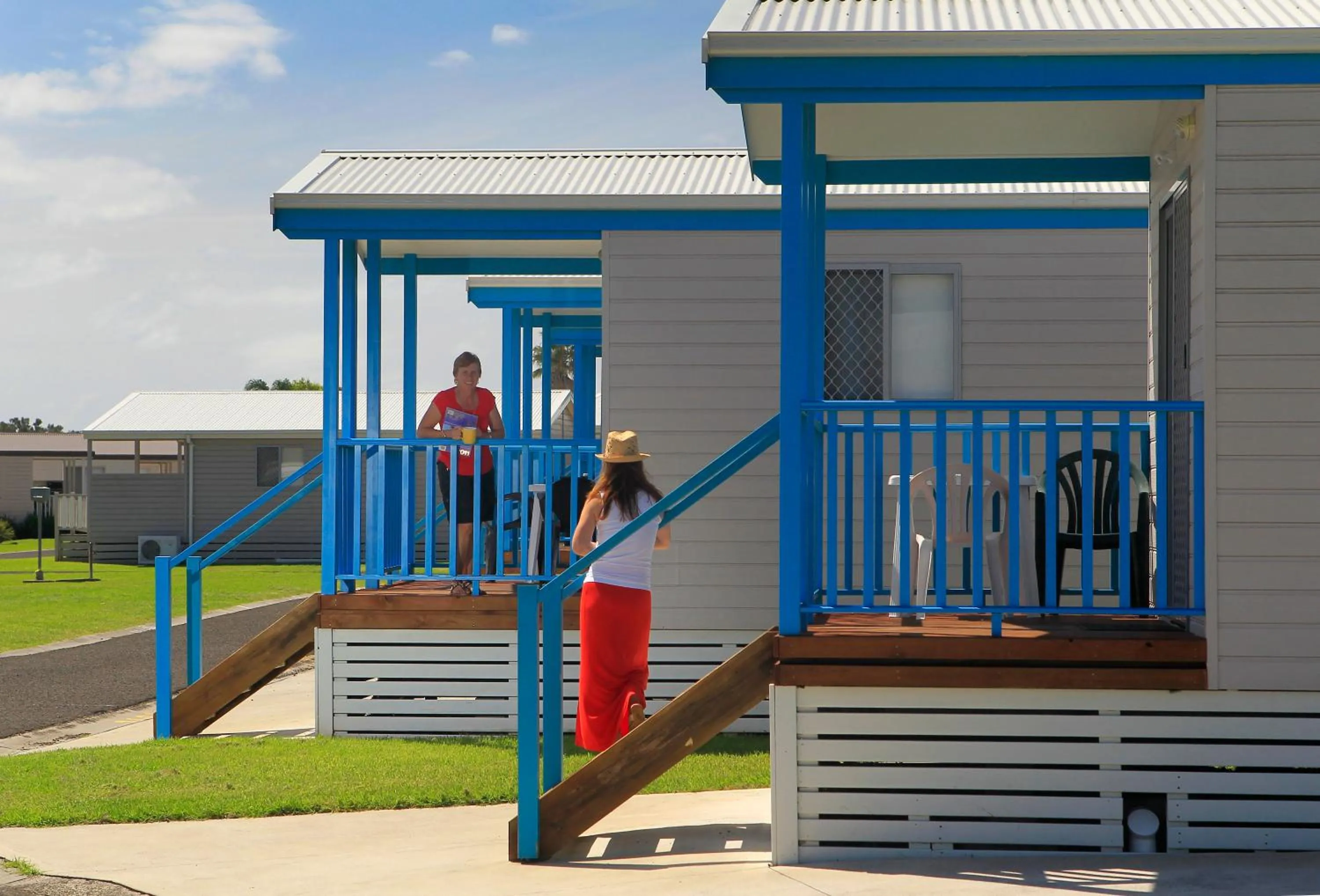Natural landscape in Corrimal Beach Tourist Park