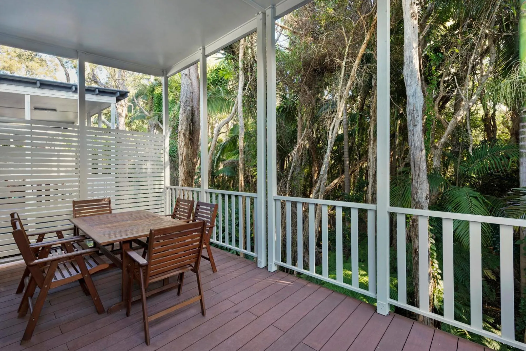 Patio in Discovery Parks - Emerald Beach